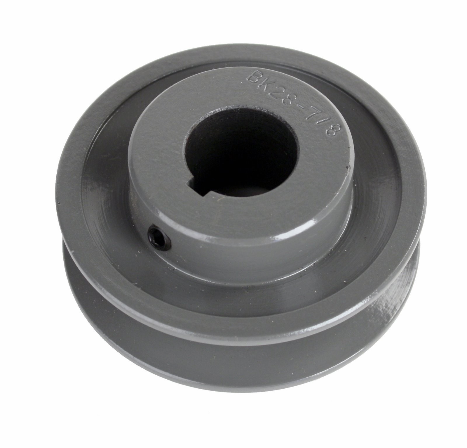 AMEC 2.8 X 7/8" Single Groove Fixed Bore Pulley made of Cast Iron
