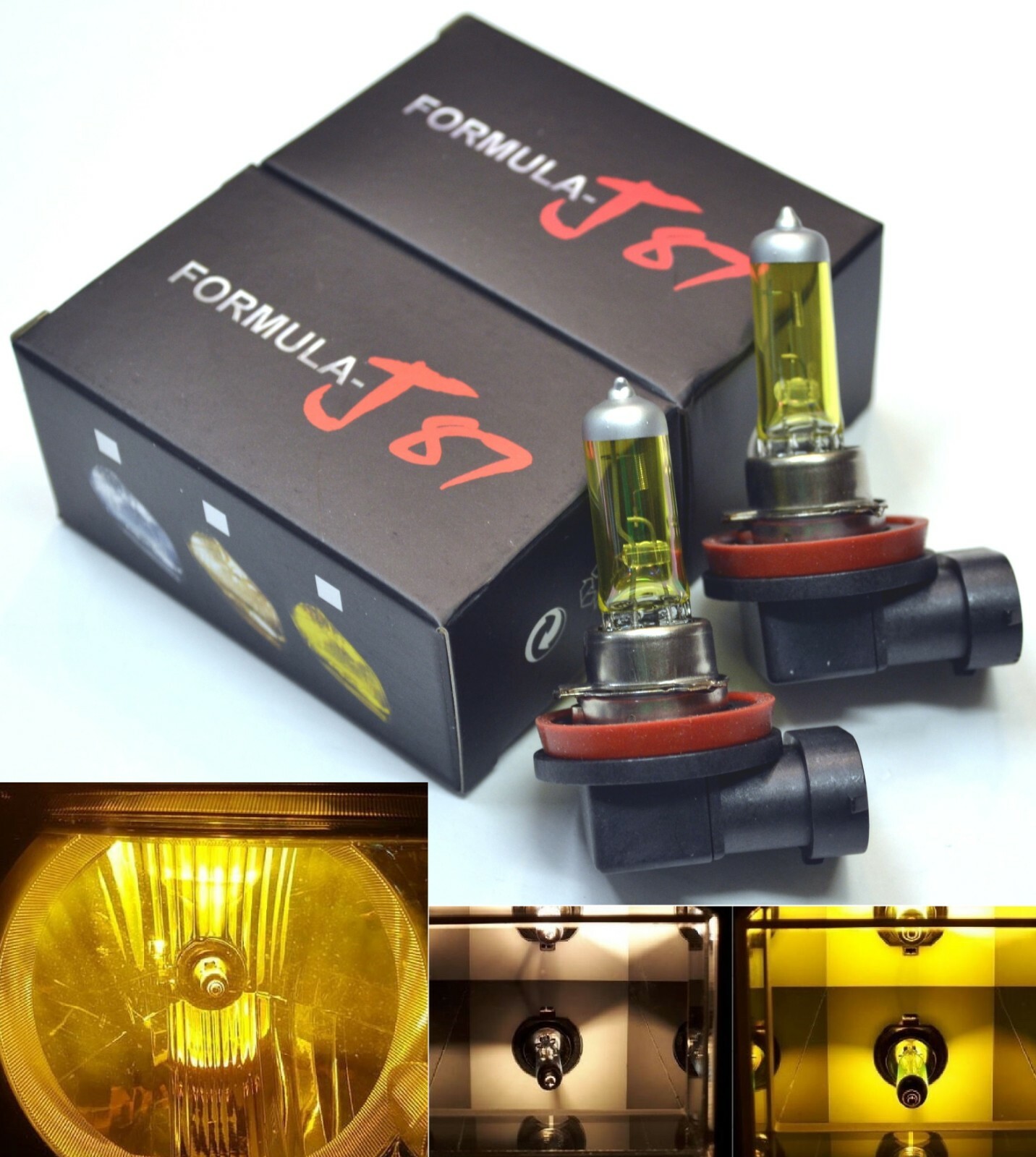 Halogen H16 64219 19W 3000K Yellow Two Bulbs Fog Light Replacement OE Lamp Stock
