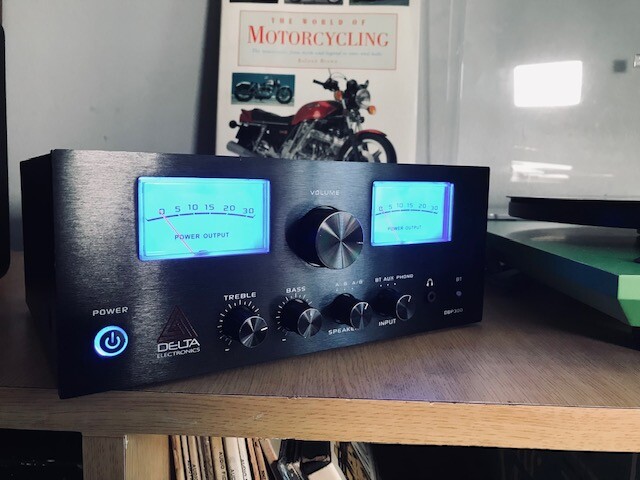 Delta DBP300 2-ch Stereo Receiver w/ Record Player Input/Bluetooth Phono PREAMP