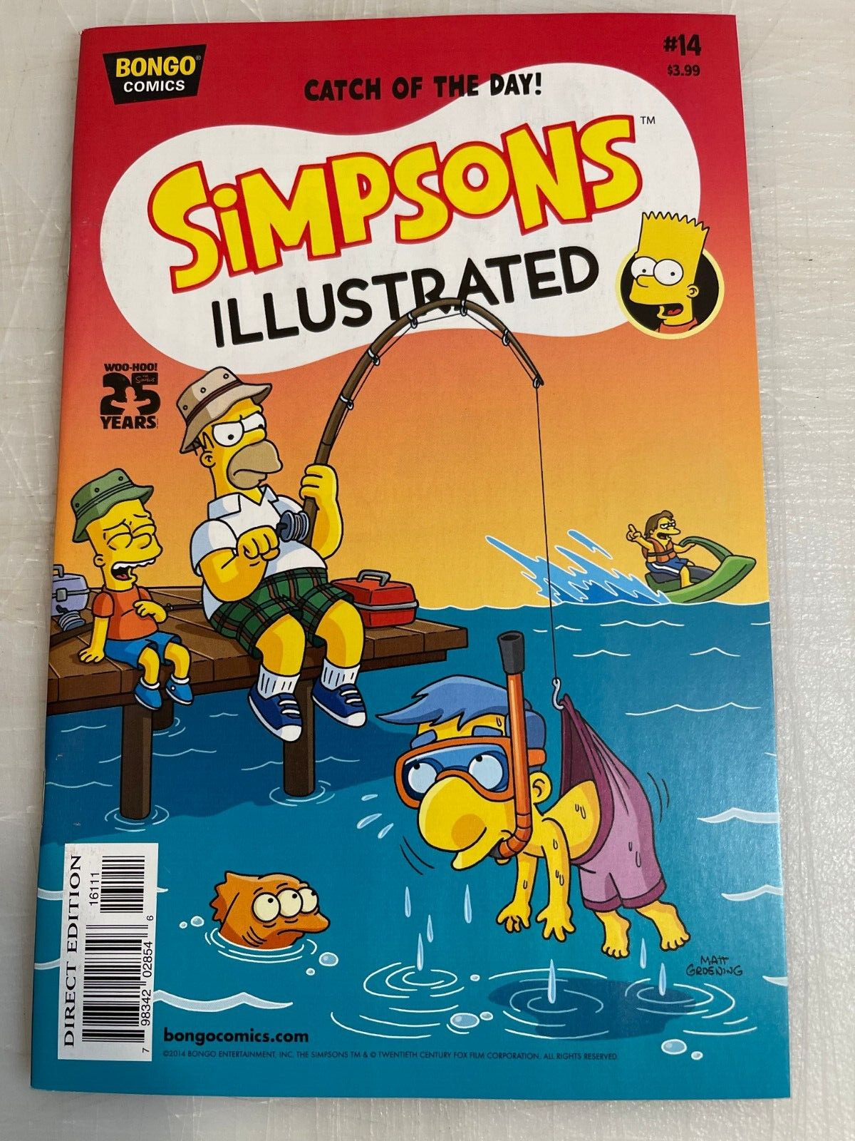 SIMPSONS ILLUSTRATED #14 BONGO COMICS 2012 NM
