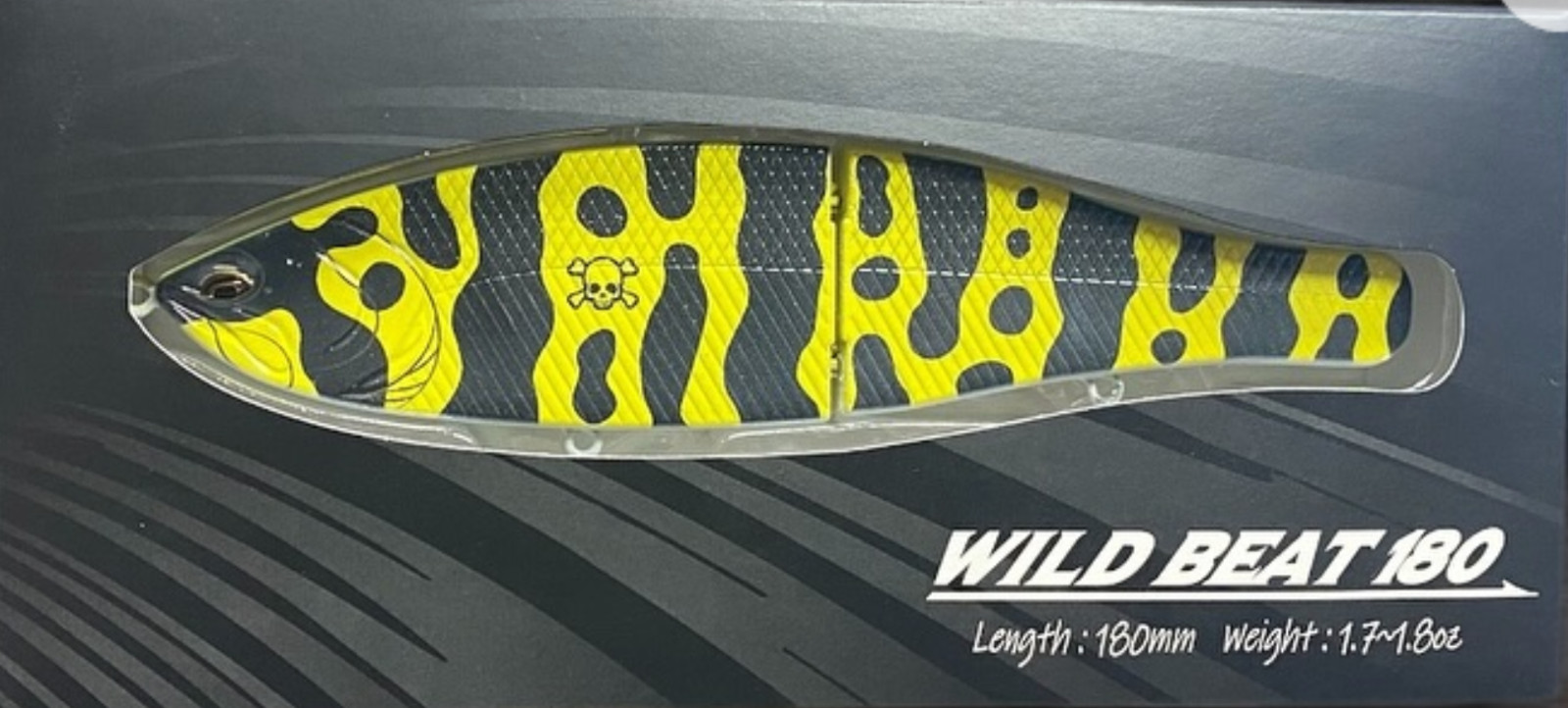 WILD LURES WILD BEAT 180 SF Poison Flog Yellow 1.7oz 7.08inch Big bait NEW Japan