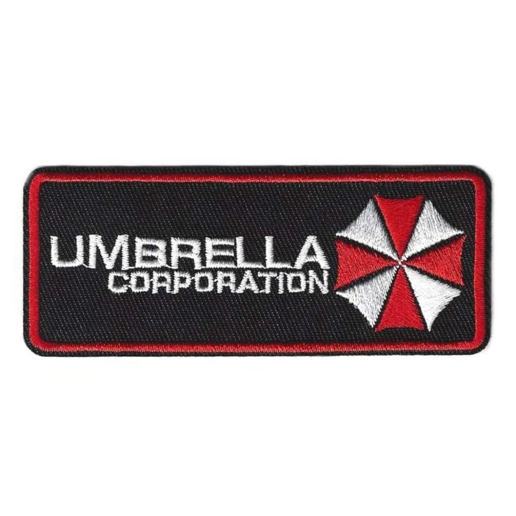 UMBRELLA CORPORATION IRON ON PATCH 4" Resident Evil Embroidered Movie Game Fan