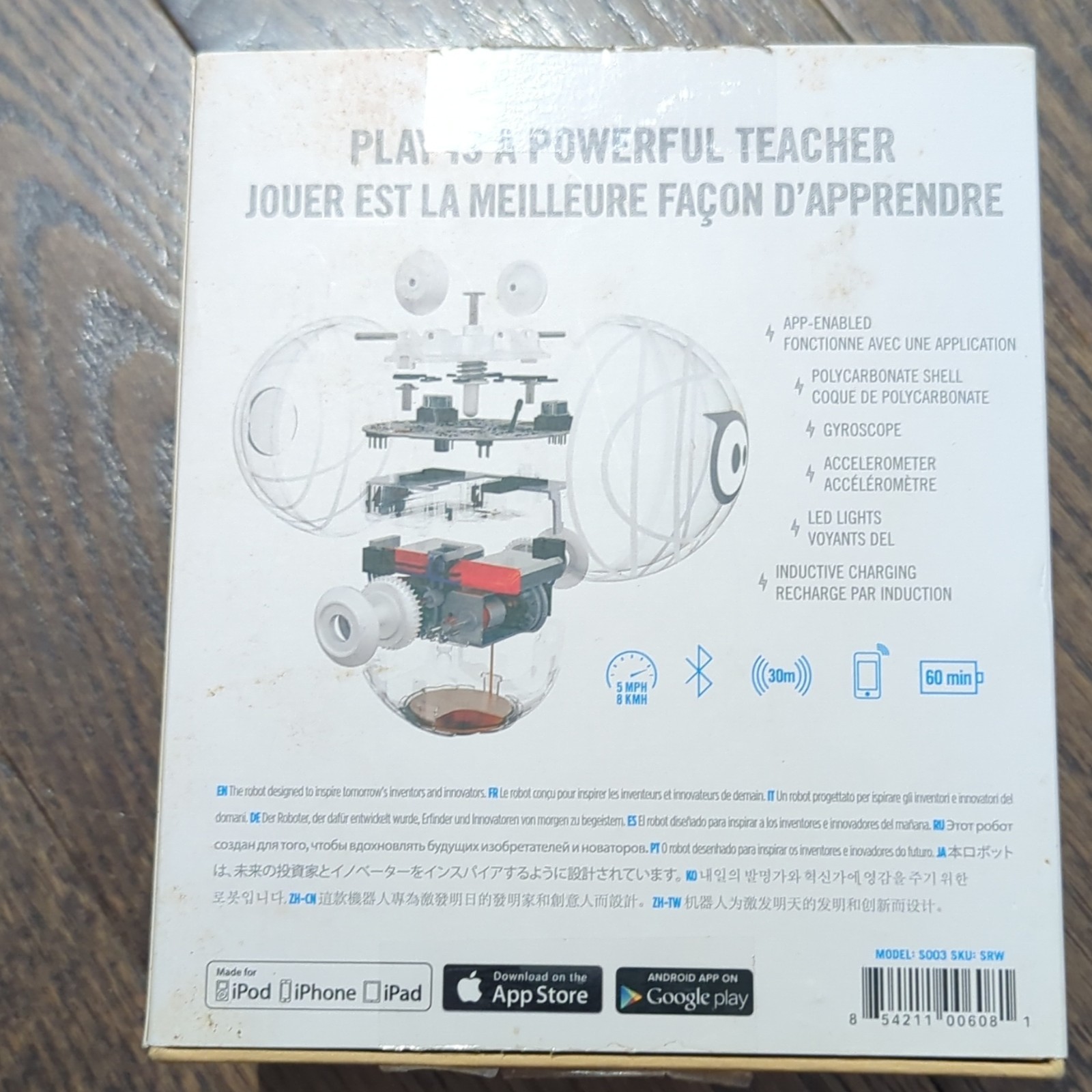 Sphero SPRK Edition App-Enabled Programmable Educational Robot Ball MPN 5003