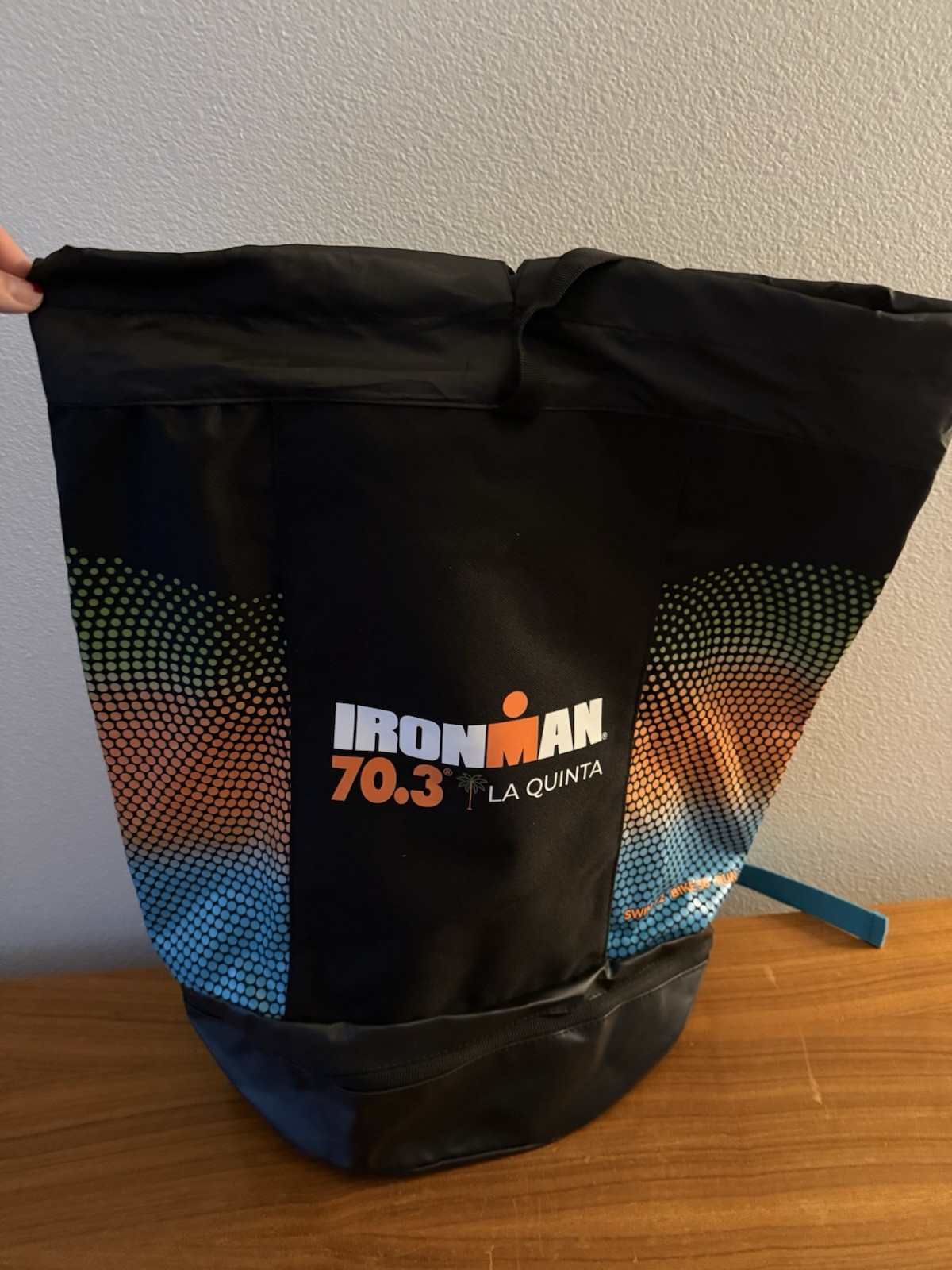 Ironman 70.3 La Quinta California Transition Bag NEW with Tags