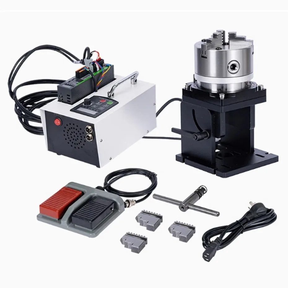 Laser Welding Rotary Positioner TIG Welding Cold Welding Marking Rotary Fixture