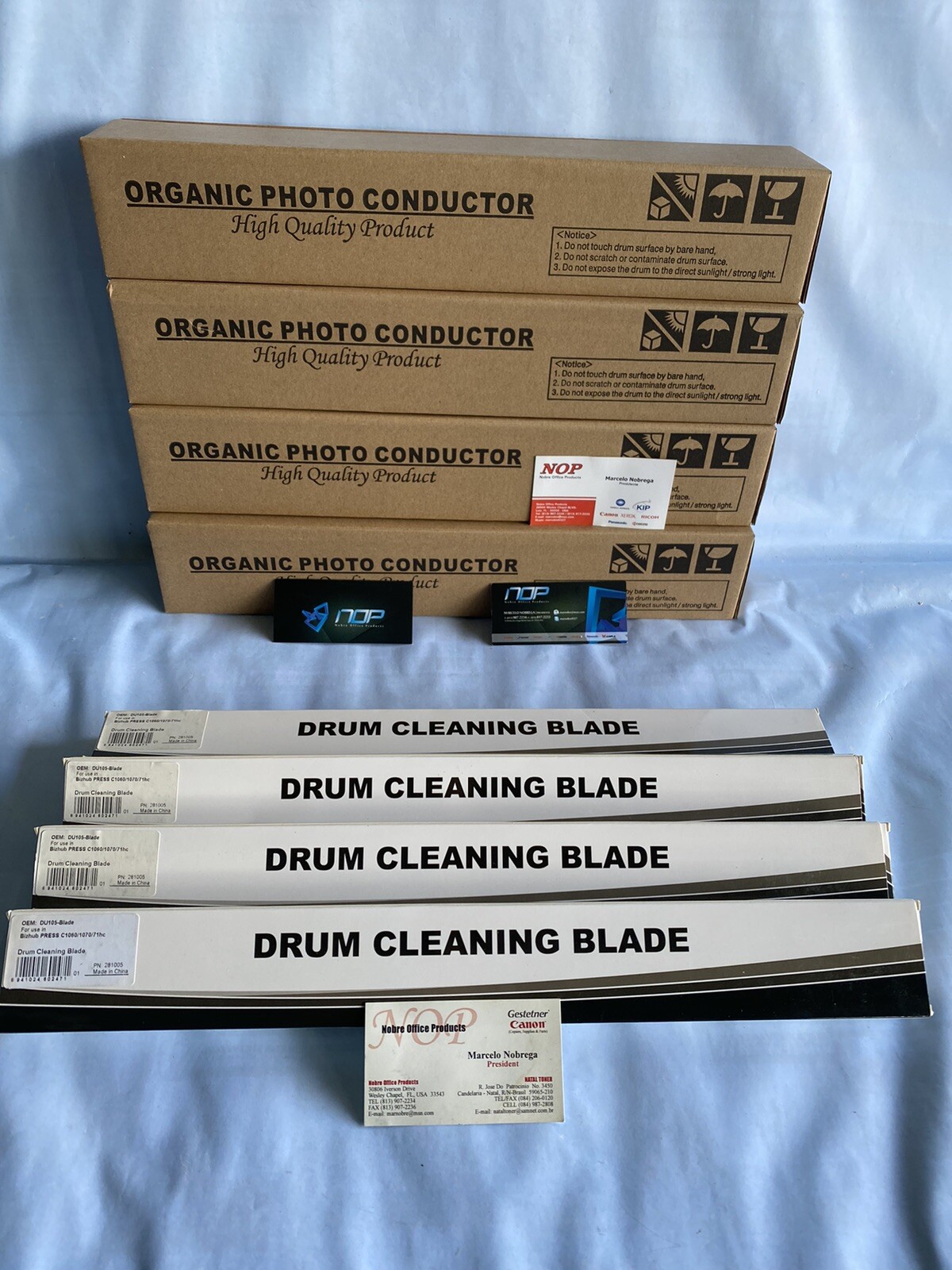 4OPC DRUM/BLADE Konica C1060 C1070 C1060L C1070L DU-105 DU-106 A5WJ0Y0 A5WH0Y0.