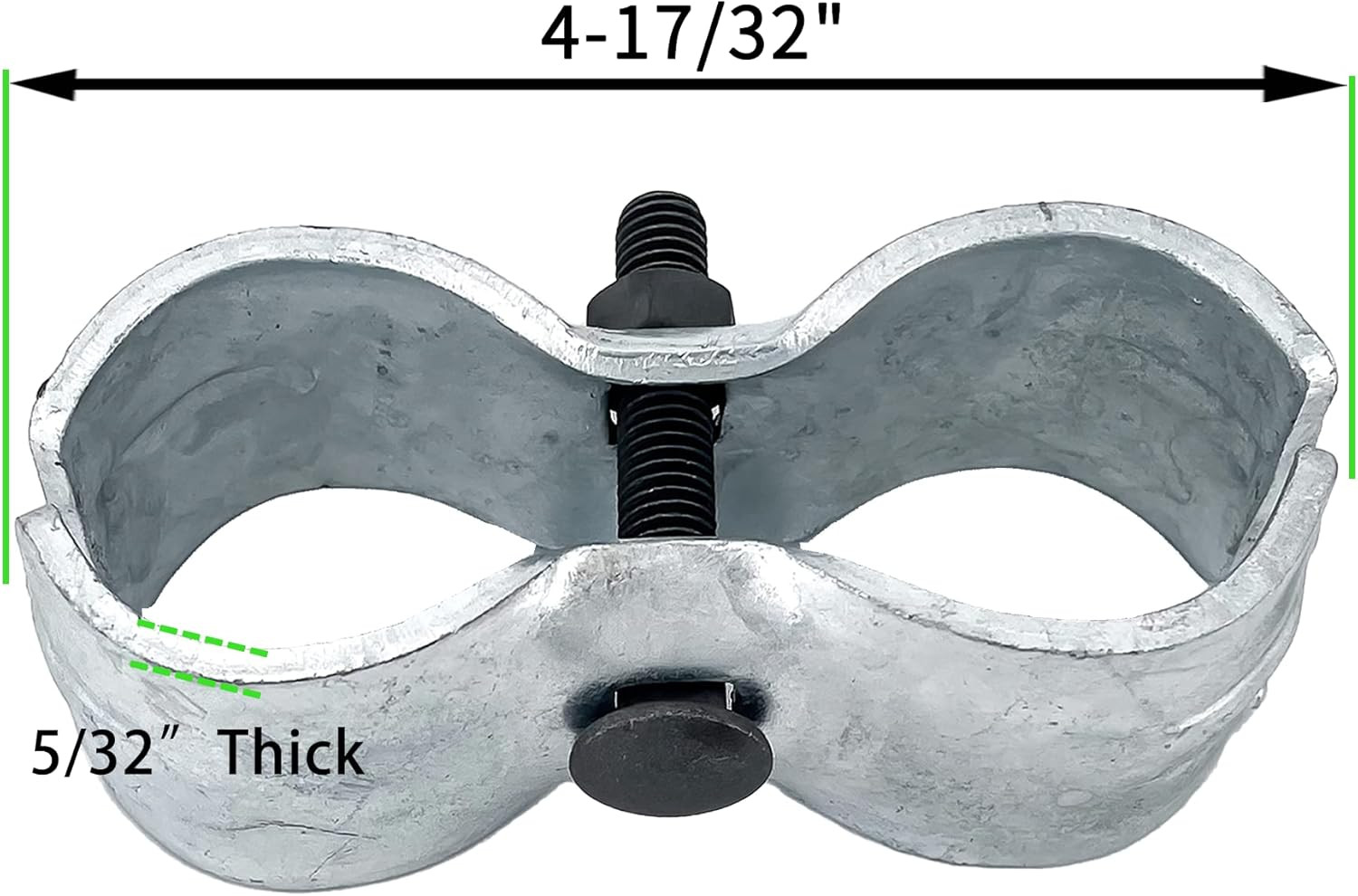 8 Set Dog Kennel Panel Clamps for 1-3/8" round Pipe Frame