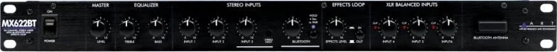 Art Mx622btSix Channel Stereo Mixer with