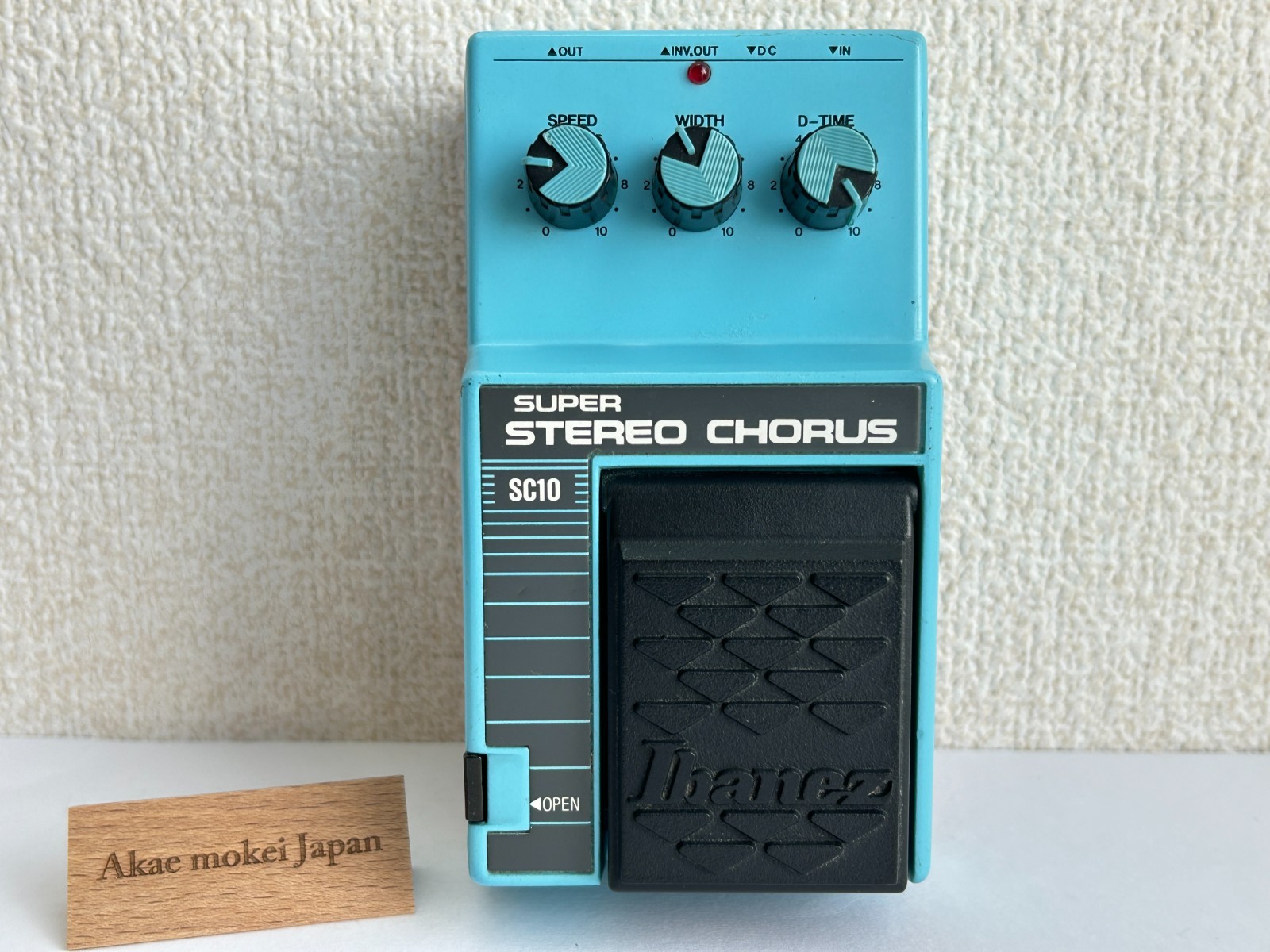 Ibanez SC10 Super Stereo Chorus Guitar Effects Pedal MIJ Vintage 1980's Tested
