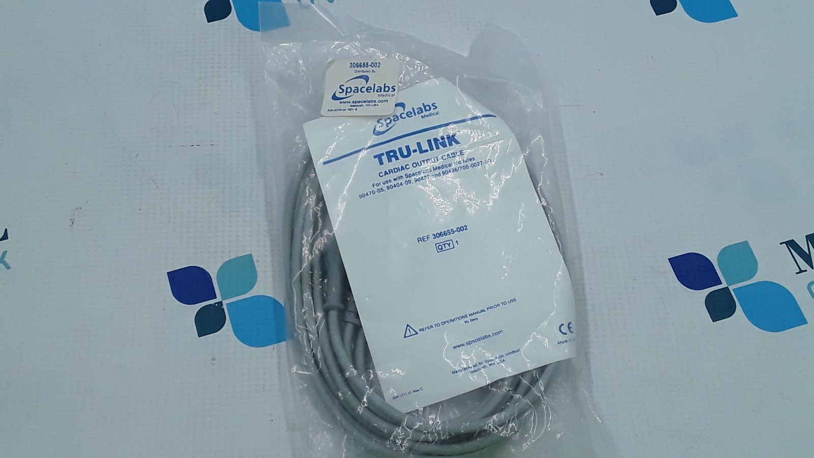 Spacelabs Tru-Link Cardiac Output Cable REF 306655-002