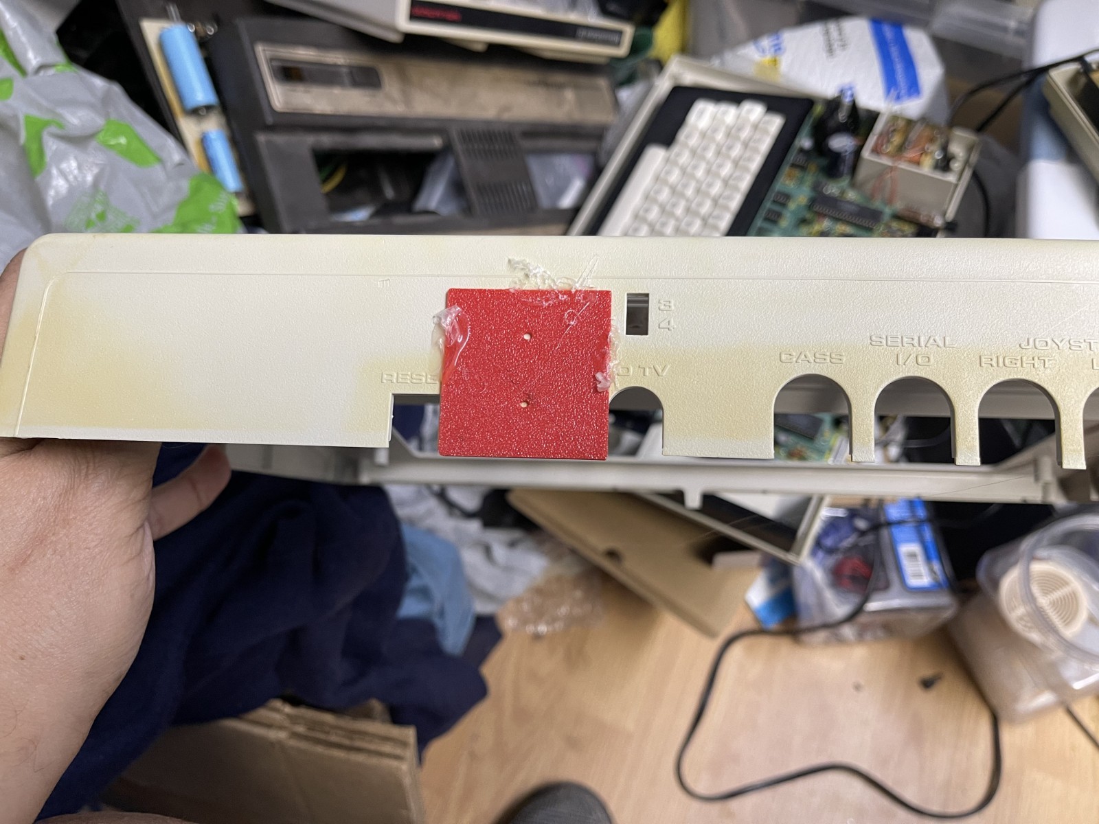 Universal Video Driver (UVD) Tandy Coco Color Computer Composite Video Audio PCB