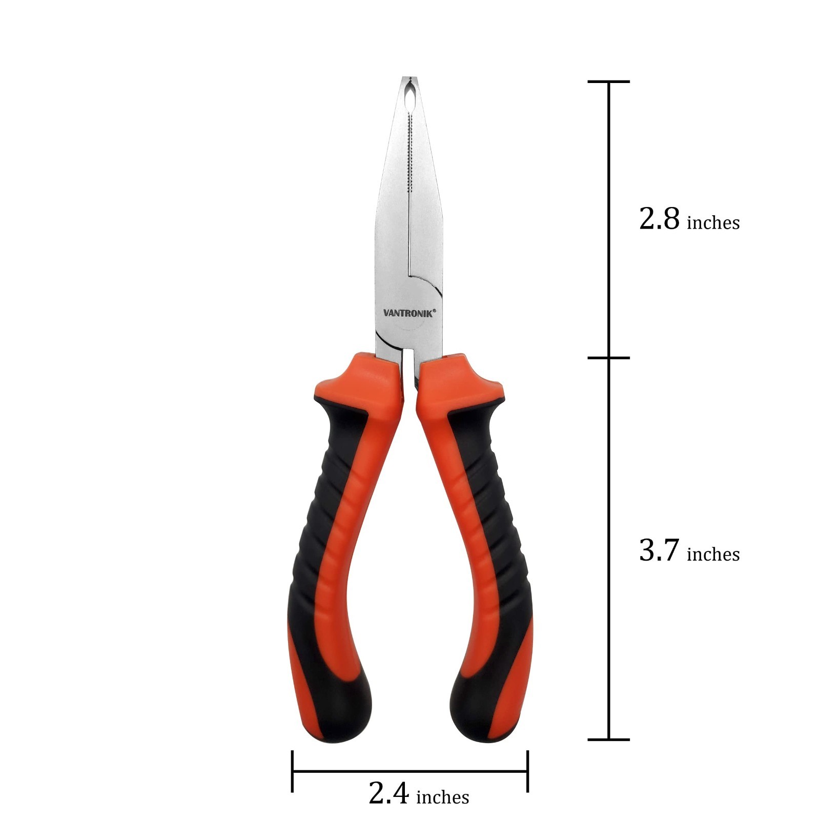 Fuse Puller Tool with Insulated Handles, 6.5" - Extract Flat, Square, J-Case Fus