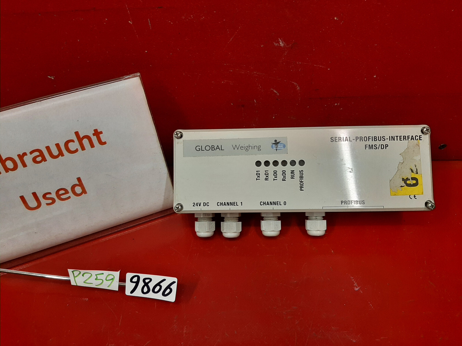GLOBAL WEIGHTING SERIAL PROFIBUS INTERFACE FMS/DP