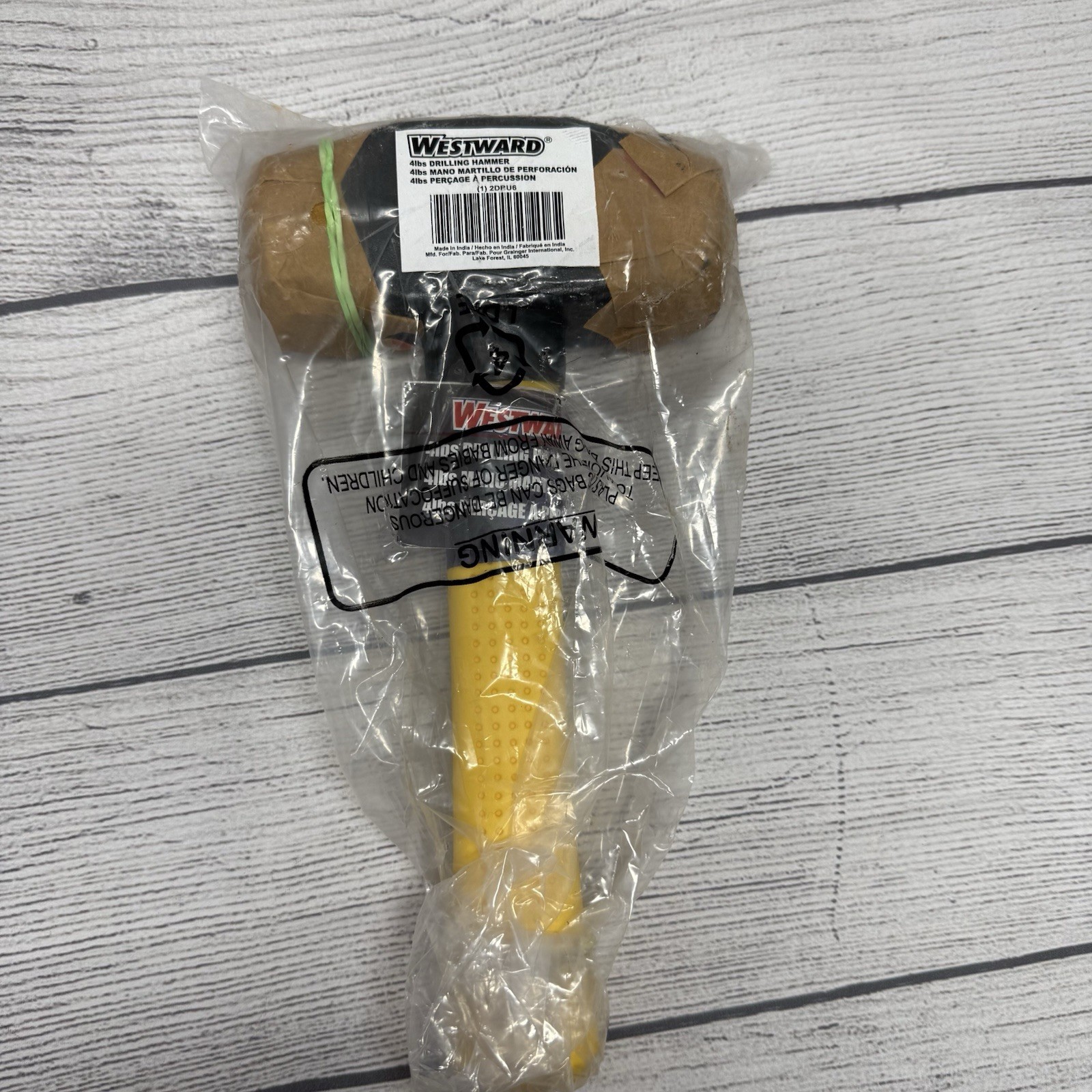 Westward 2DBU6 Drilling Hammer 4 Lb - 1-7/8"Head Diameter NEW