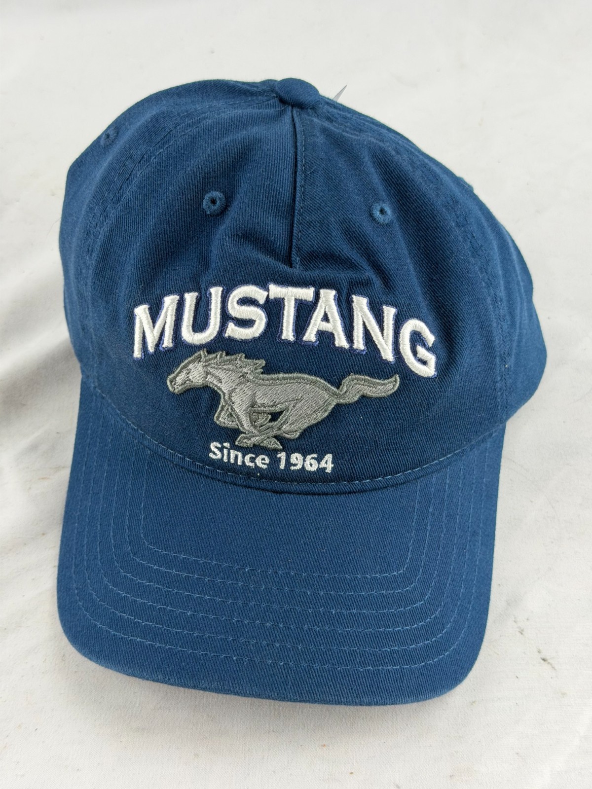 Ford Mustang Since 1964 Navy Blue Adjustable Snapback Baseball Cap Hat