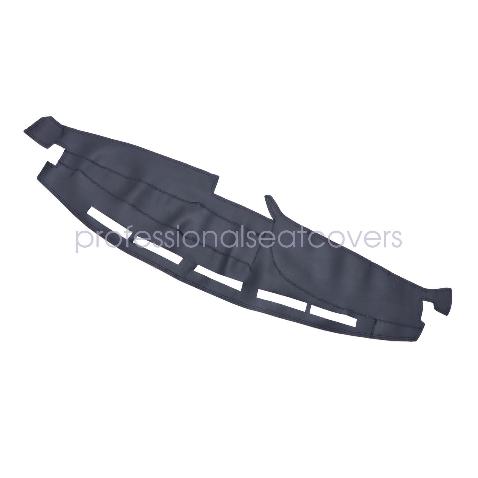 Leather Dashboard Dash Cover Dashmat Carpet For 1992-1996 Ford F-150 F-250 F-350