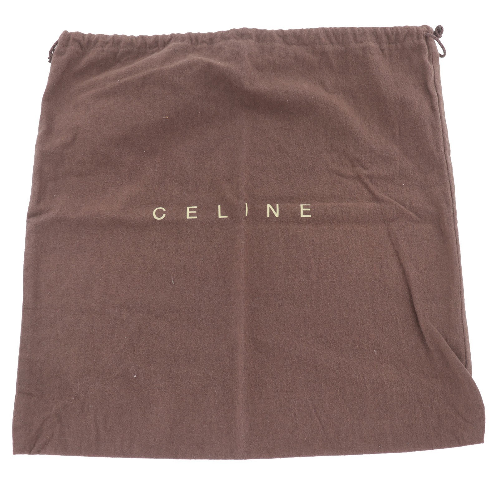 CELINE Used Dust Bag 2pcs Drawstring Various sizes Brown #EO746 H