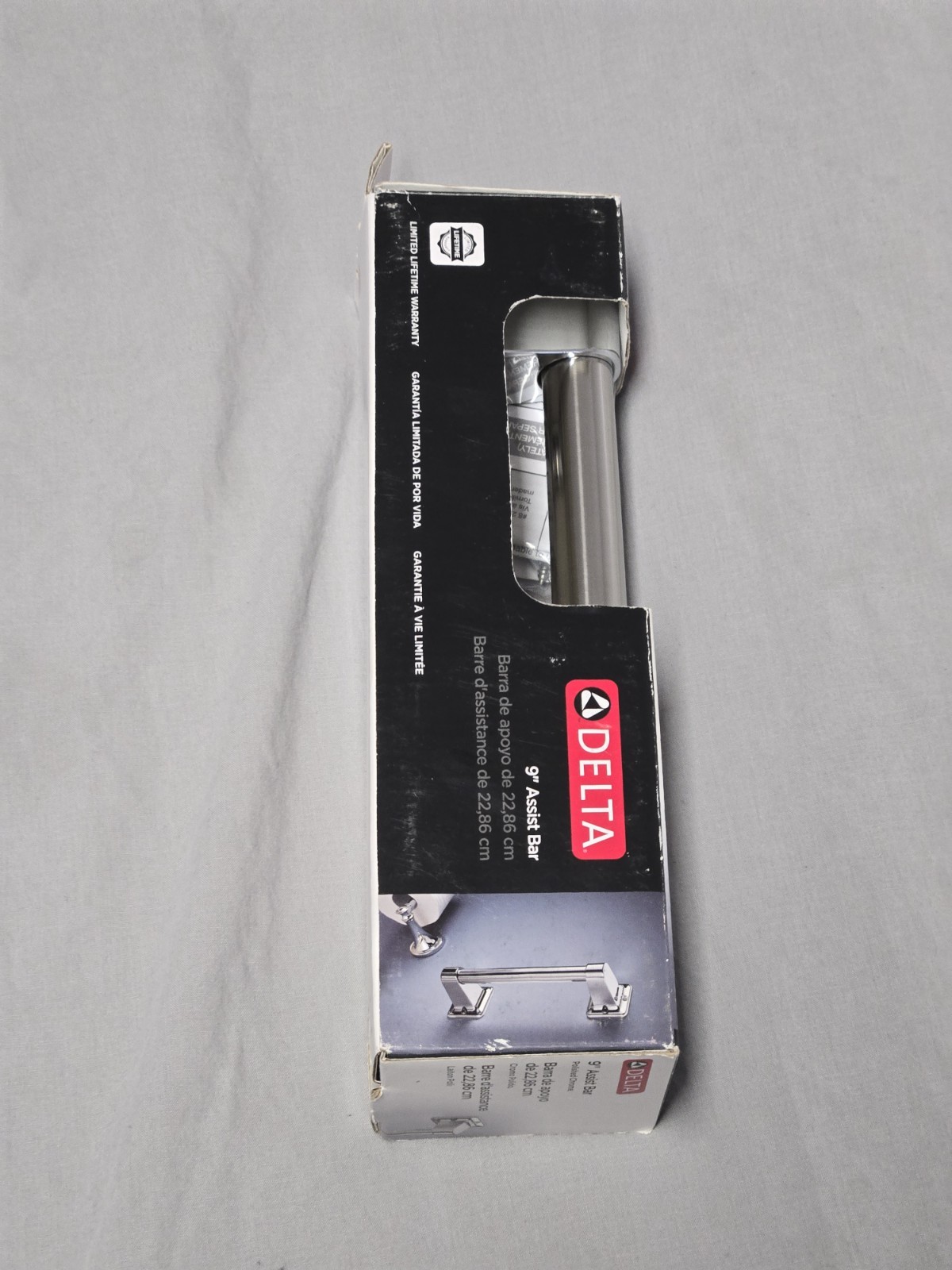 DELTA 9" Assist Bar DF509PC POLISHED CHROME (B2-A10)