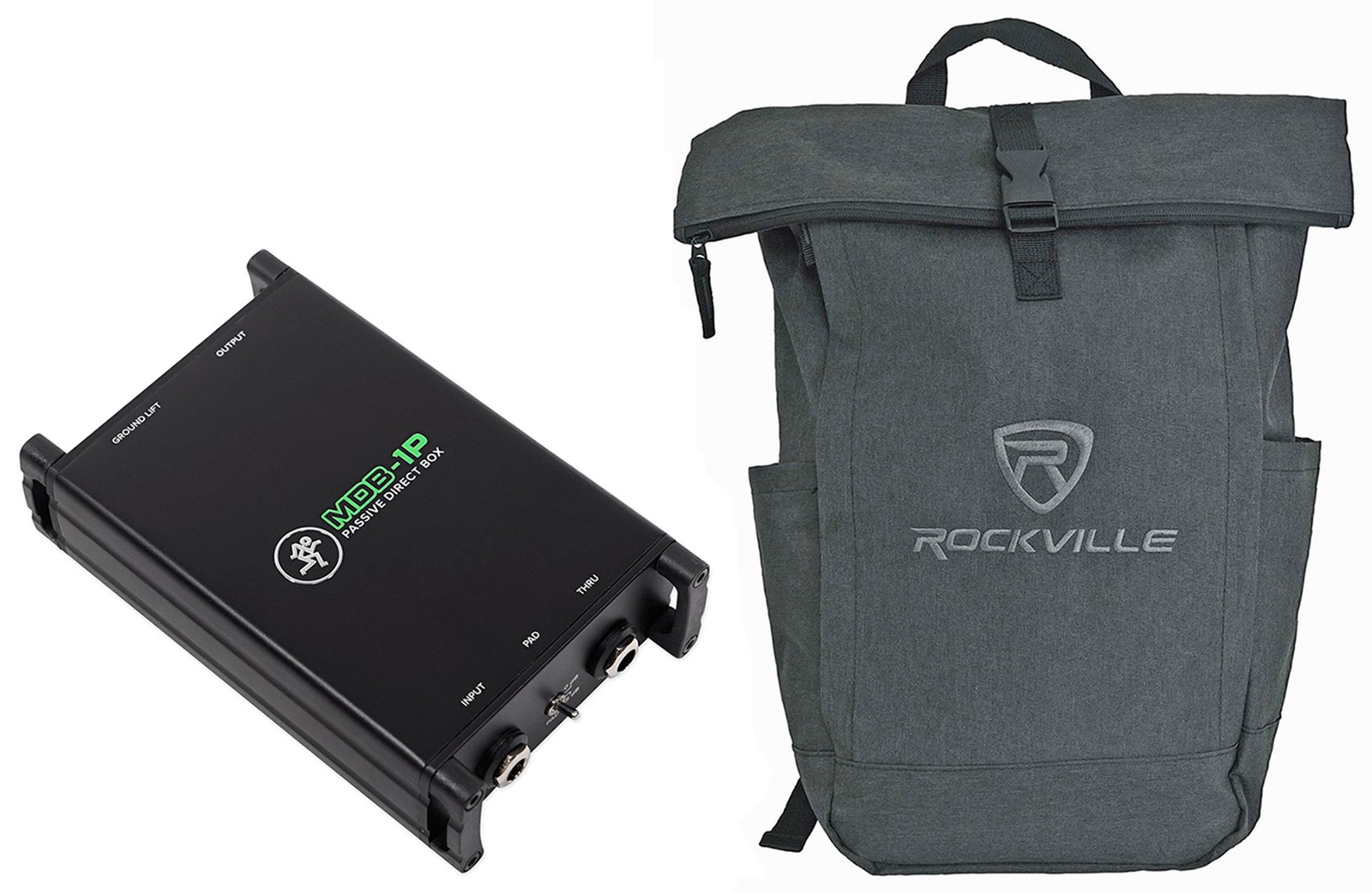 Mackie MDB-1P Passive Direct Box DI Box+Backpack