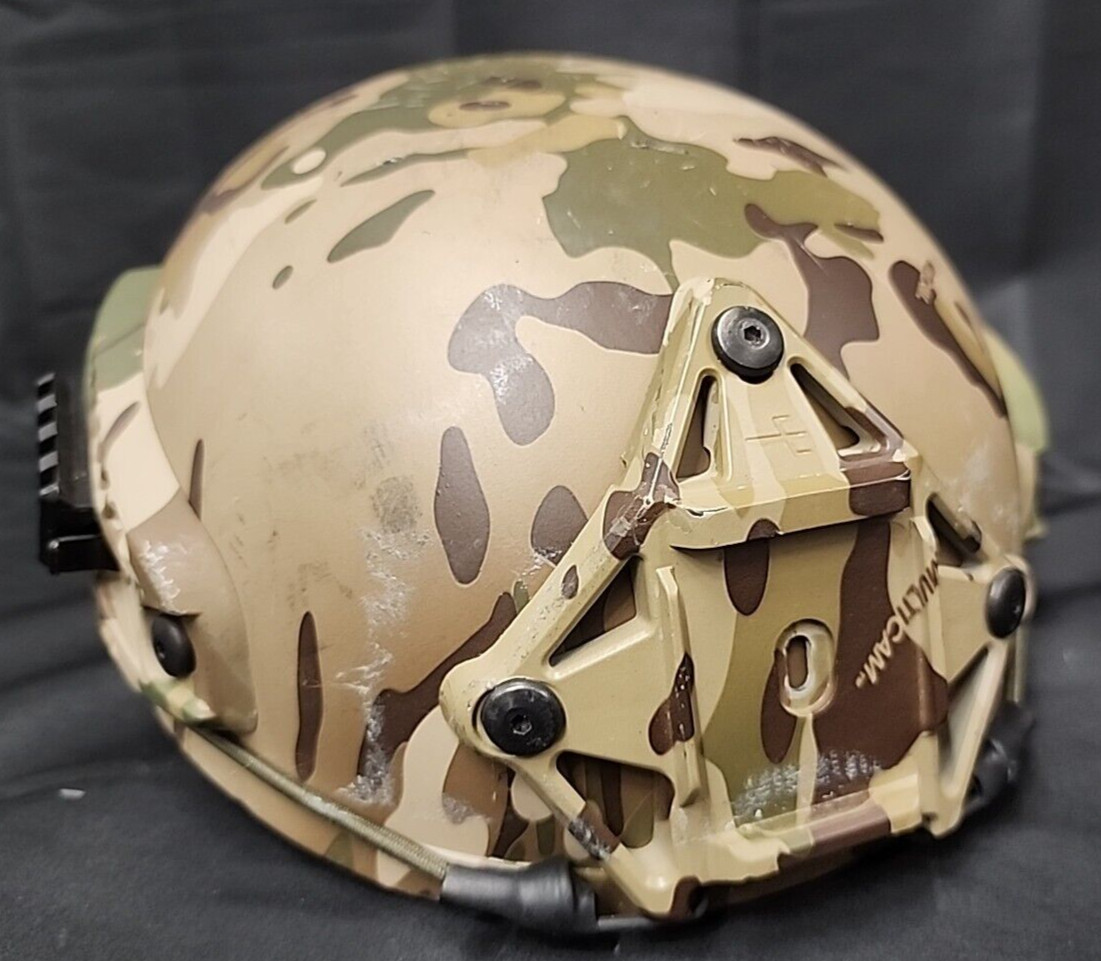 United Shield Intl Hi-Cut Ballistic Helmet Only Multicam M/L #6 Cag Sof Devgru