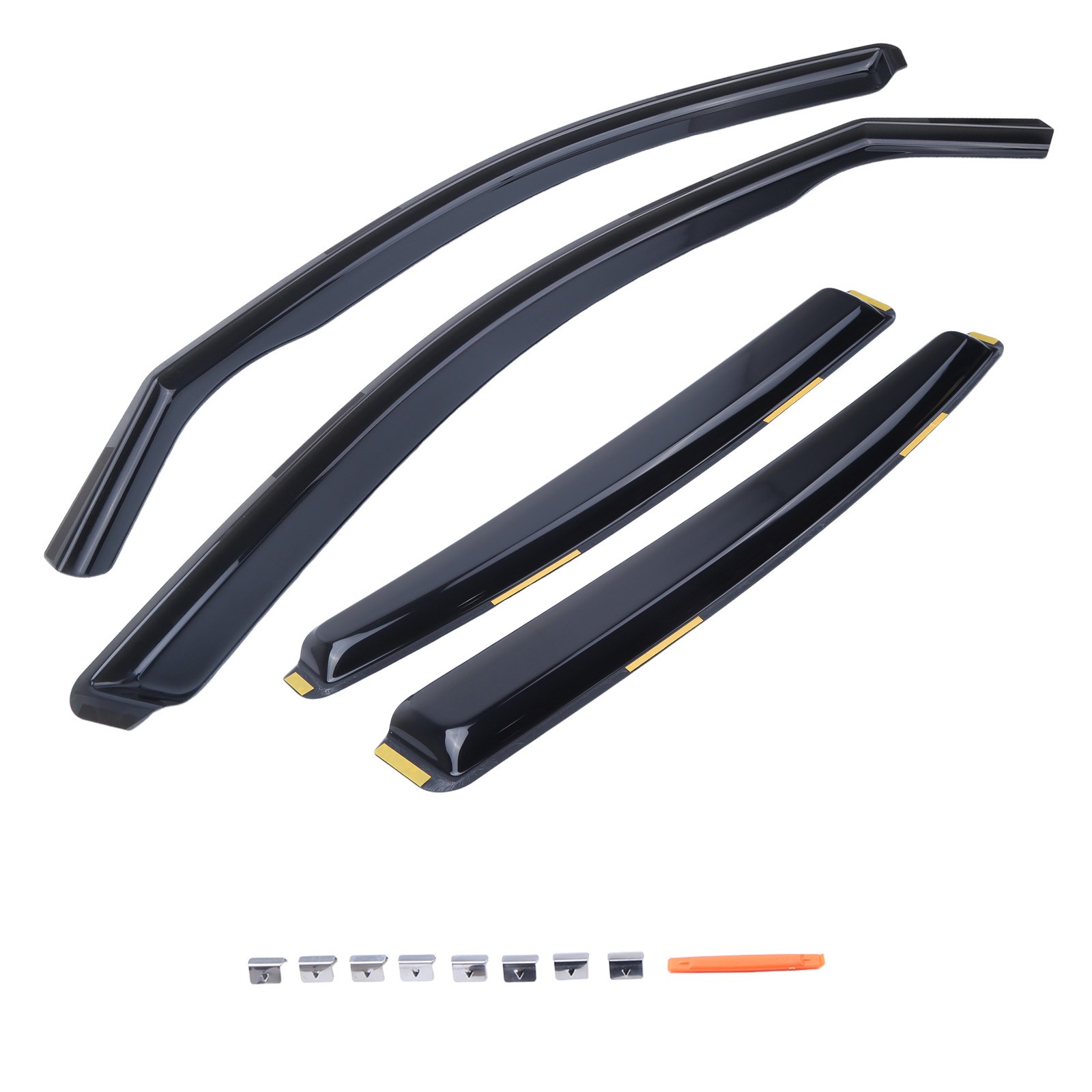 FOR BMW 3 SERIES F30 320I 330I 340I 2012-2019 WINDOW VISOR RAIN GUARD IN-CHANNEL