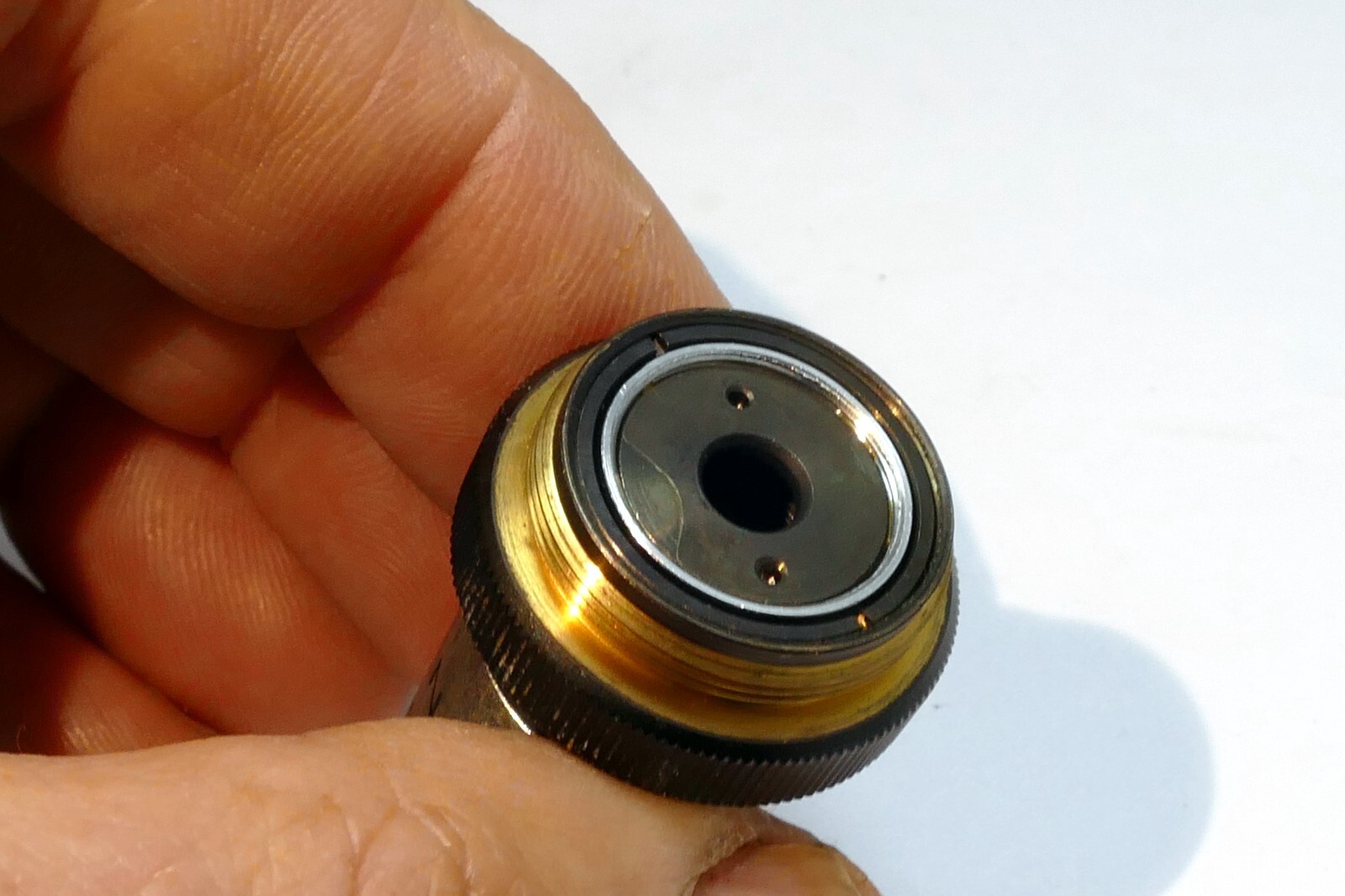 Nikon M 40 / 0.65 Microscope Objective Lens - works good Genuine