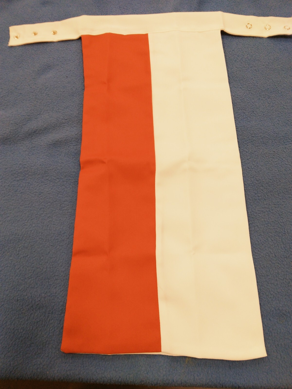 ARMOR/CALVARY SCARF Ascot  - RED & WHITE - NEW