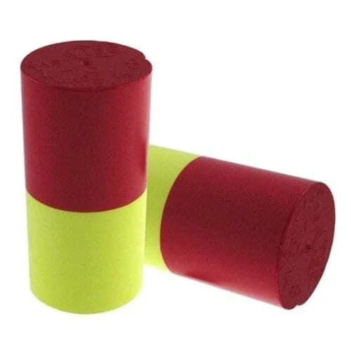 Vise Thumb slugs color Red/ Yellow size 1 3/8 inches w free shipping USA (6 pack