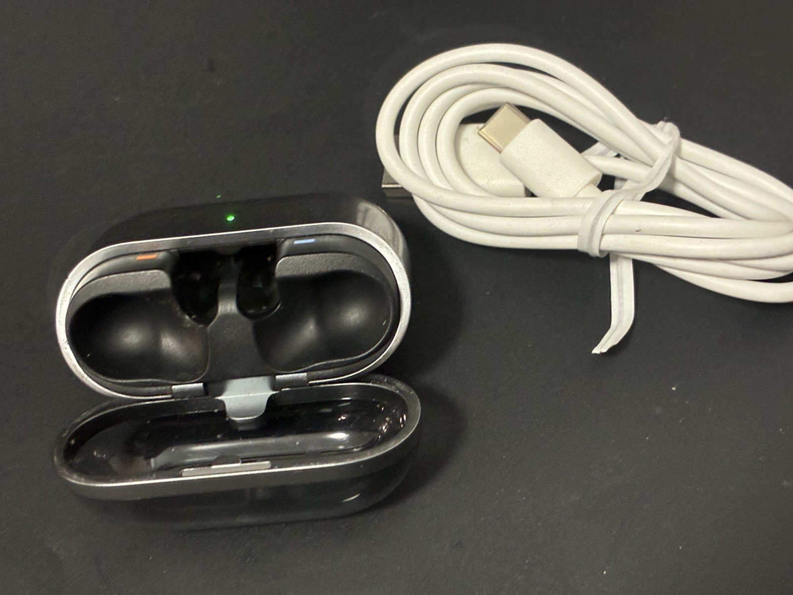 Samsung Galaxy Buds3 Pro True Wireless Replacement Charging Case-Silver(SM-R630)