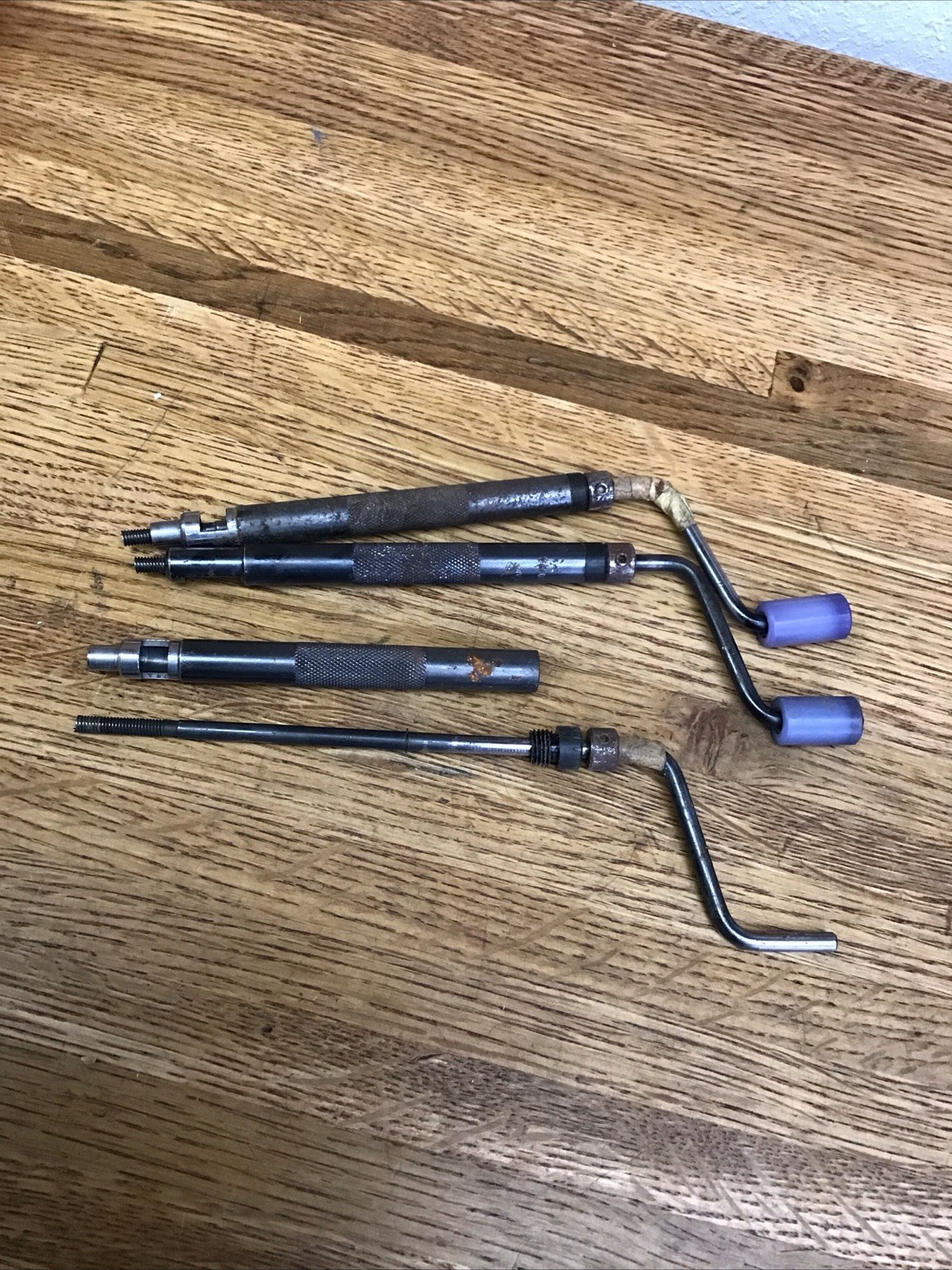 Lot Of 3 Heli-Coil Tool  (10-32 UNF) Prewinder Thread Insert Tool (NEEDS REPAIR)