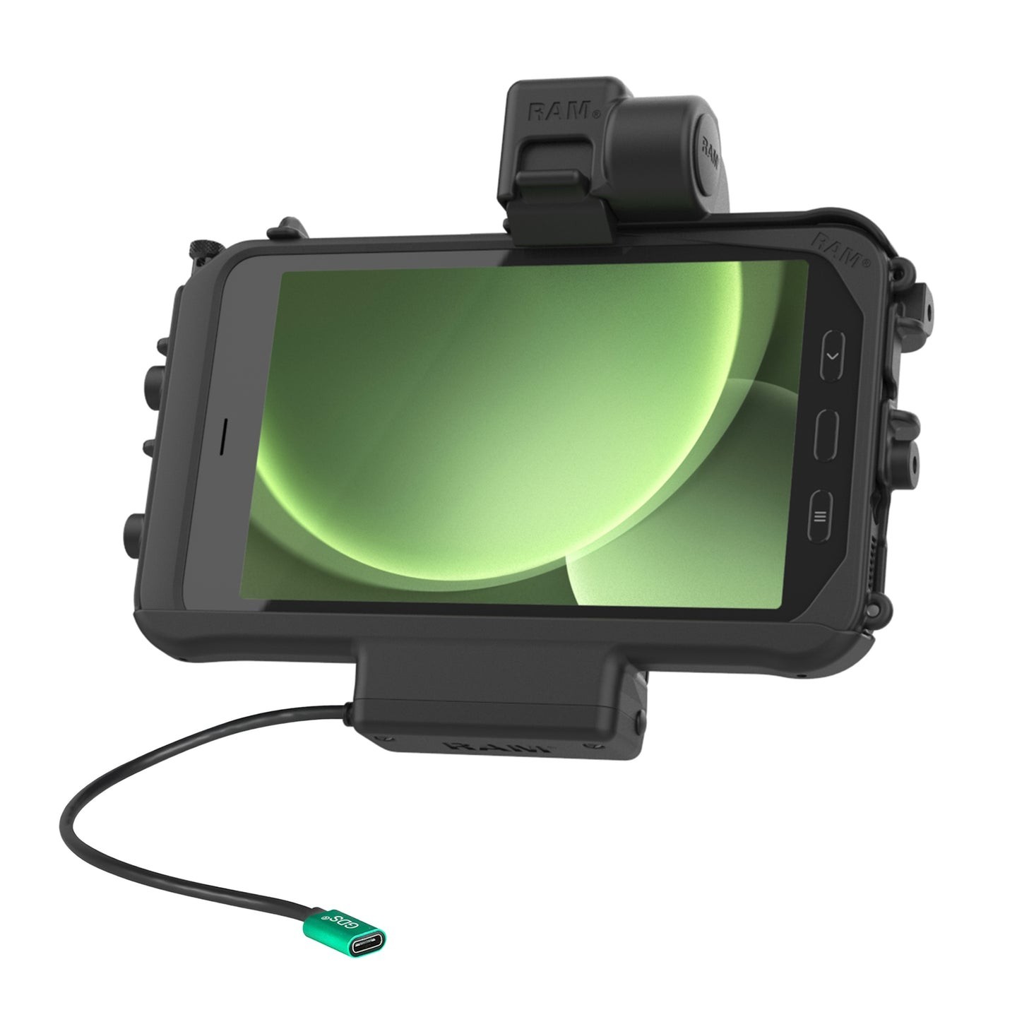 RAM Locking Powered Dock Kit for Galaxy Tab Active5 - (RAM-HOL-SAM58-TT1U-KIT4)