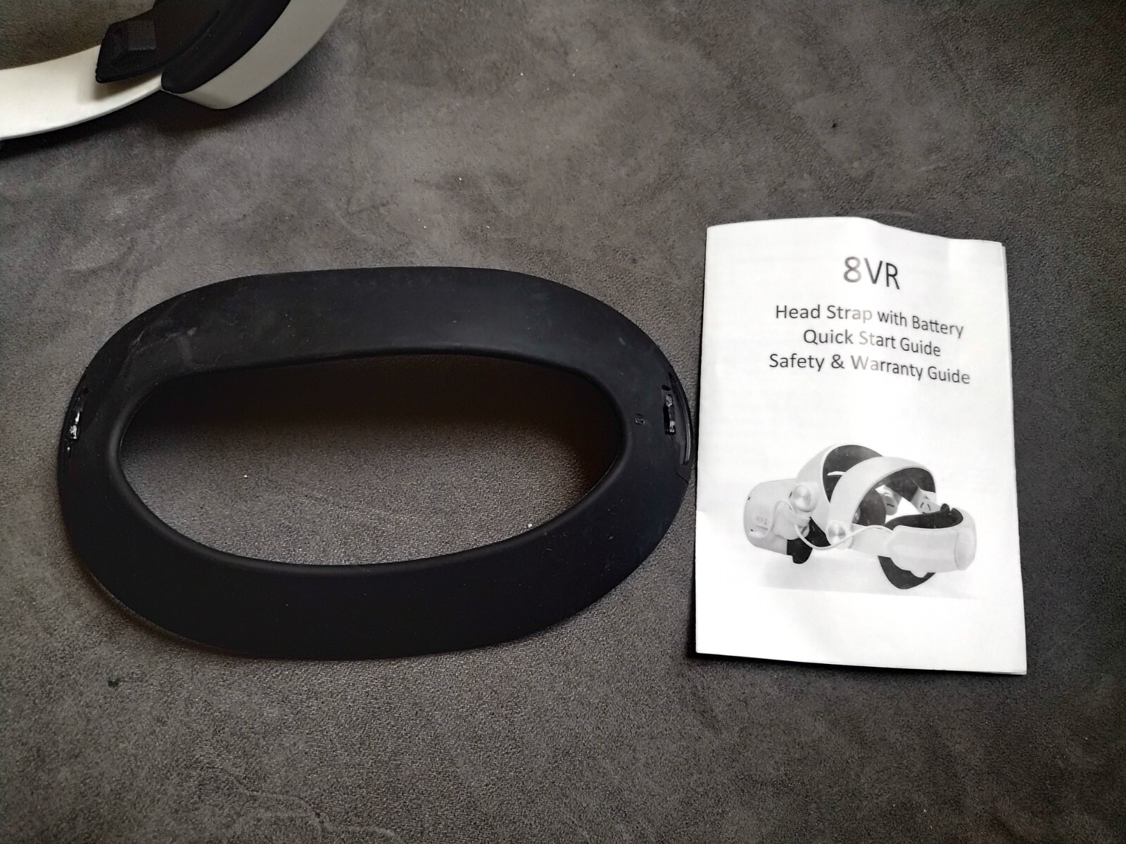 new 8VR Head Strap with Battery - Adjustable Elite Strap with 6400mAh