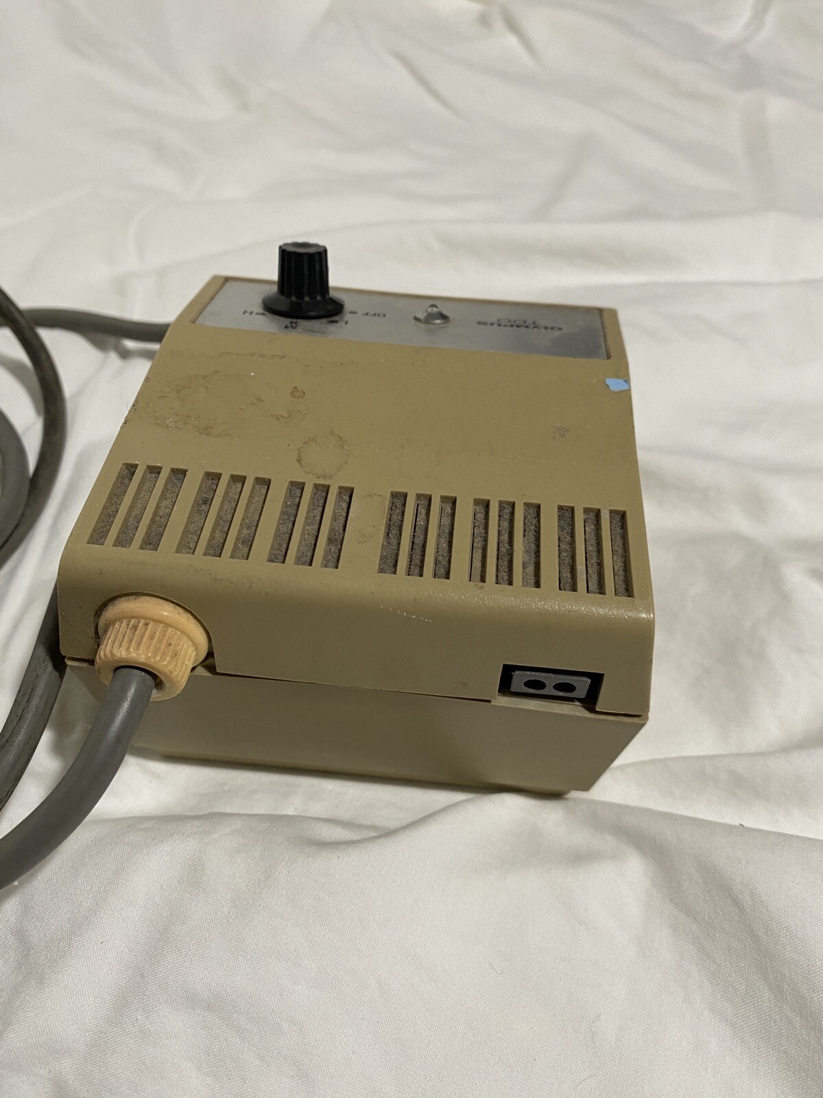 Olympus TDO Auxiliary Microscope Light Source And Lamp (broken)