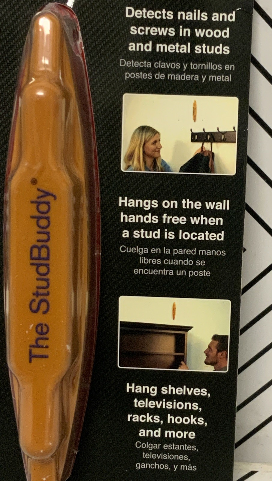 🥥 The StudBuddy Magnetic Stud Finder 🆕 DISTRESSED BOX‼️