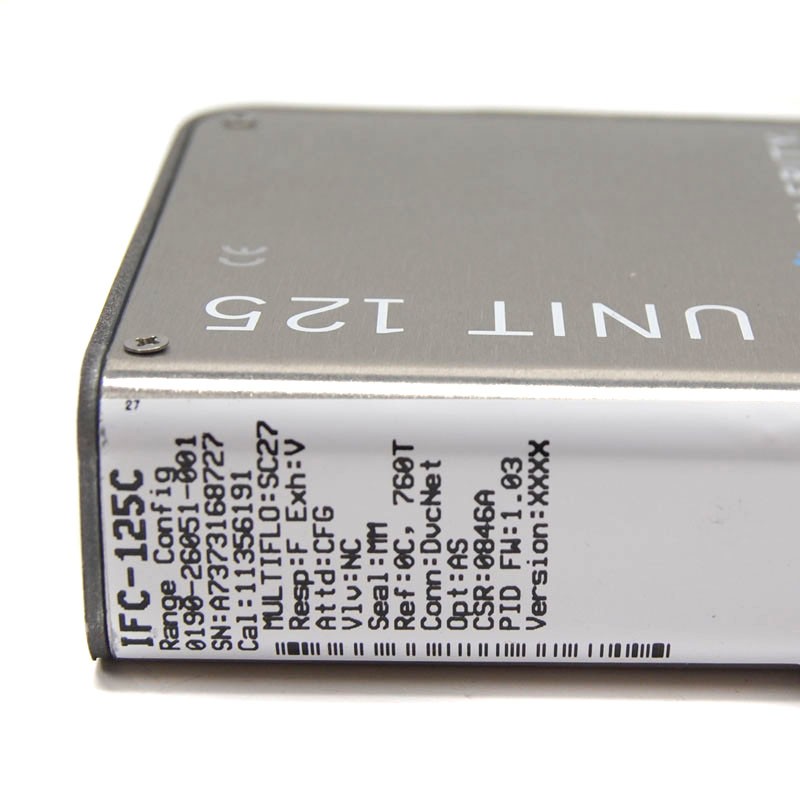 Celerity Unit IFC-125C Mass Flow Controller MFC (H2/15SLM) D-Net Digital C-Seal