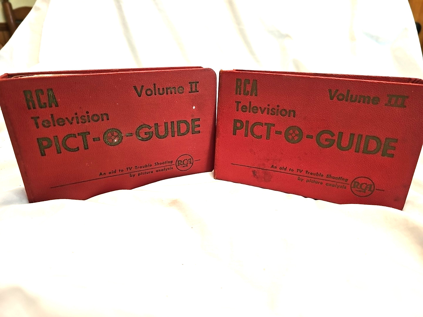 RCA Television Pict-O-Guide II and III Vintage
