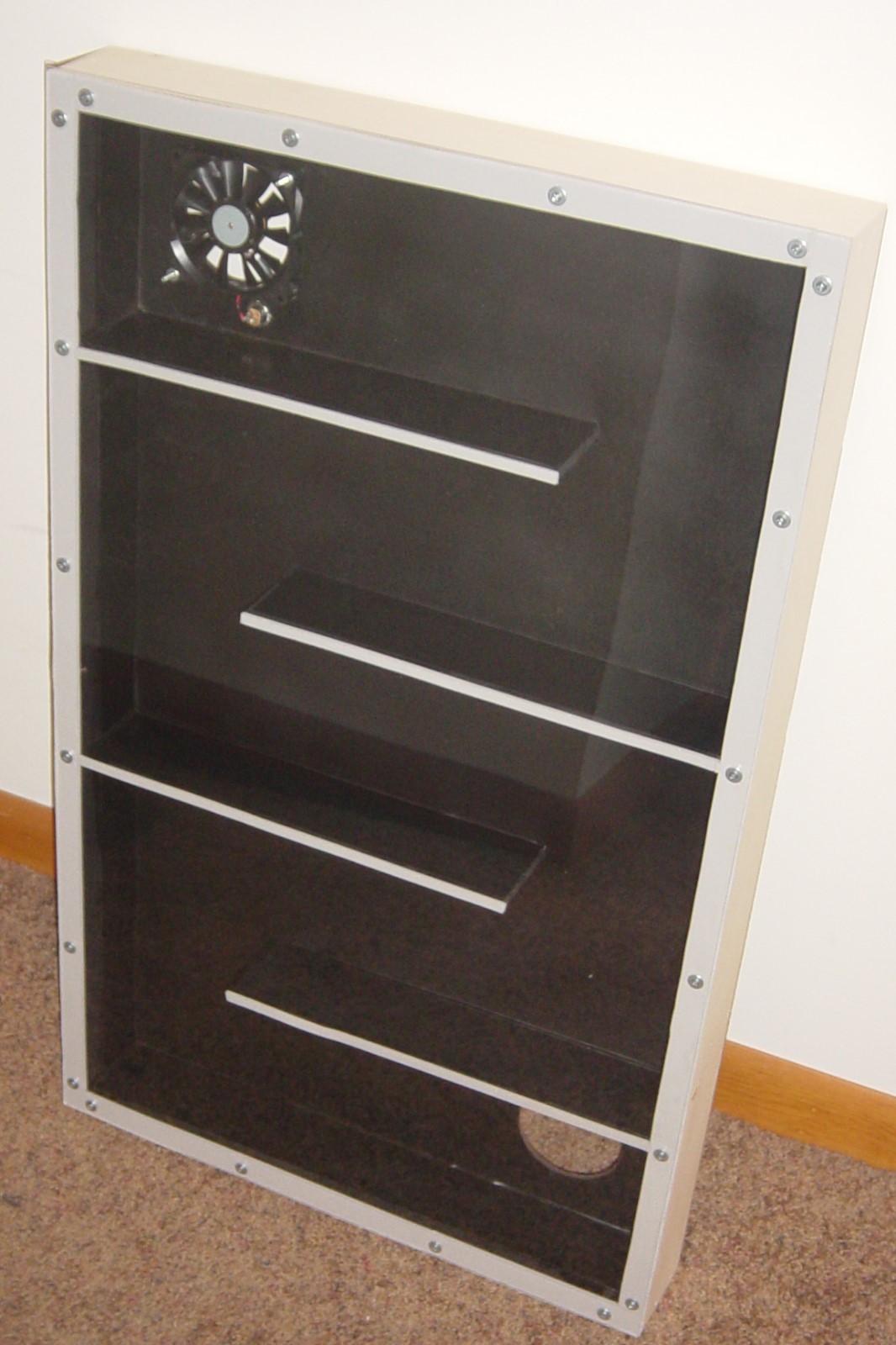 Solar Window Air Heater Panel Kit, W/Parts FREE HEAT, Save Money, Do It Yourself