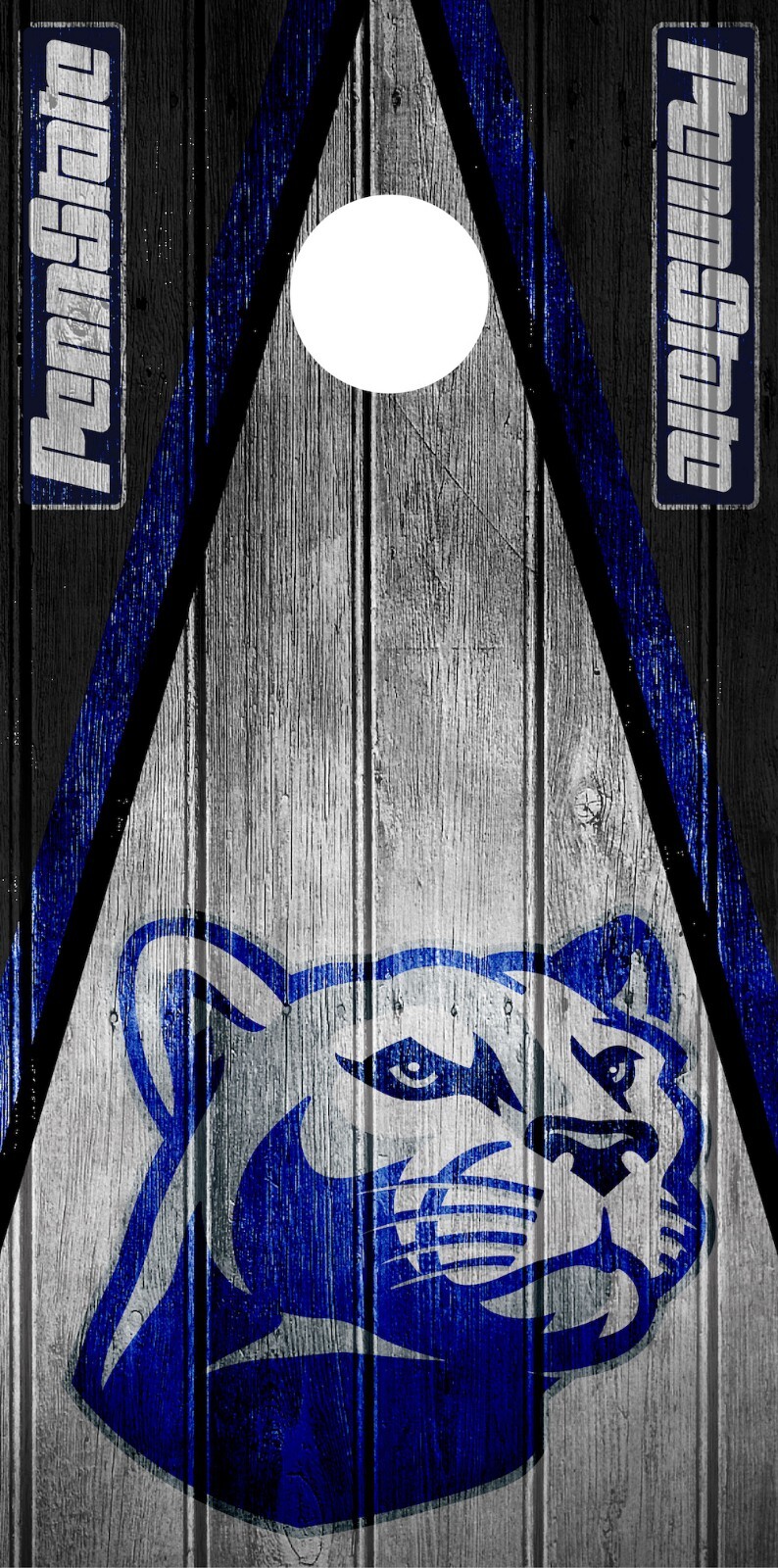 SINGLE Penn State Nittany Lion Cornhole Wrap Skin Board Decal Mascot Vinyl DT140