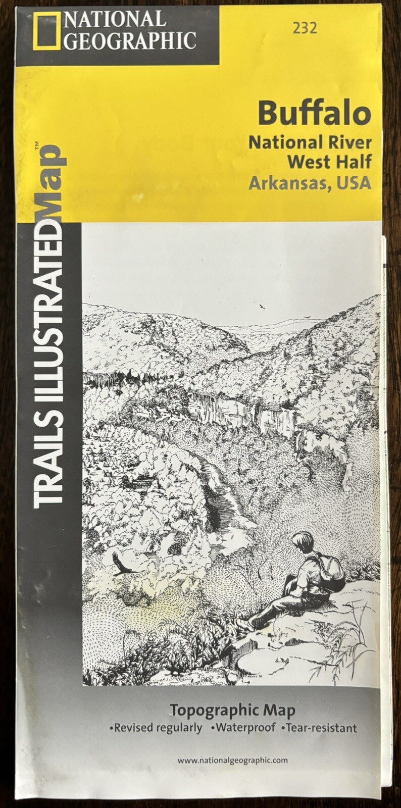 National Geographic Buffalo National River (West Half) Arkansas - 232