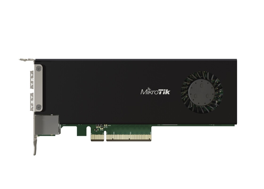MIKROTIK Smart PCIe network interface card (CCR2004-1G-2XS-PCIe)