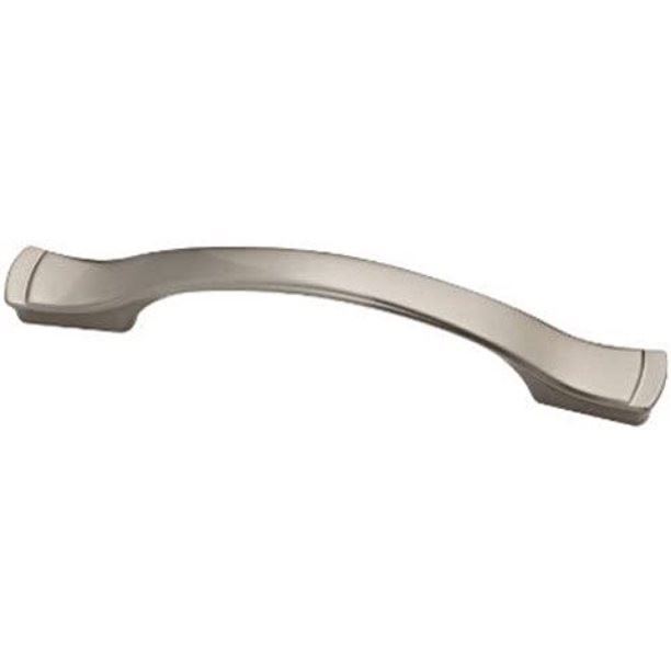 4" Step Edge Pull Satin Nickel