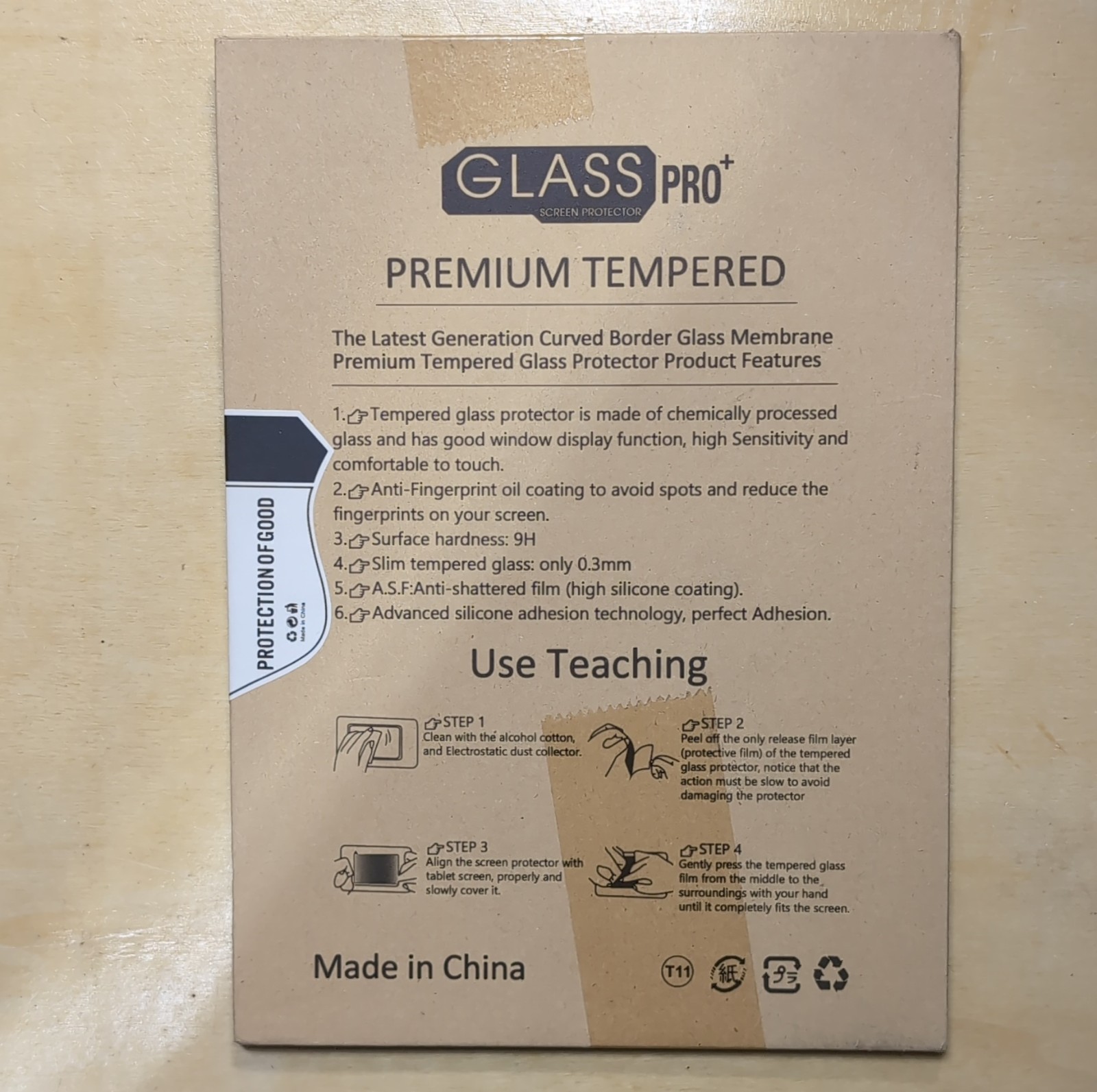 Galaxy Tab M TB-328 Screen Protector Tempered Glass 2 Pack