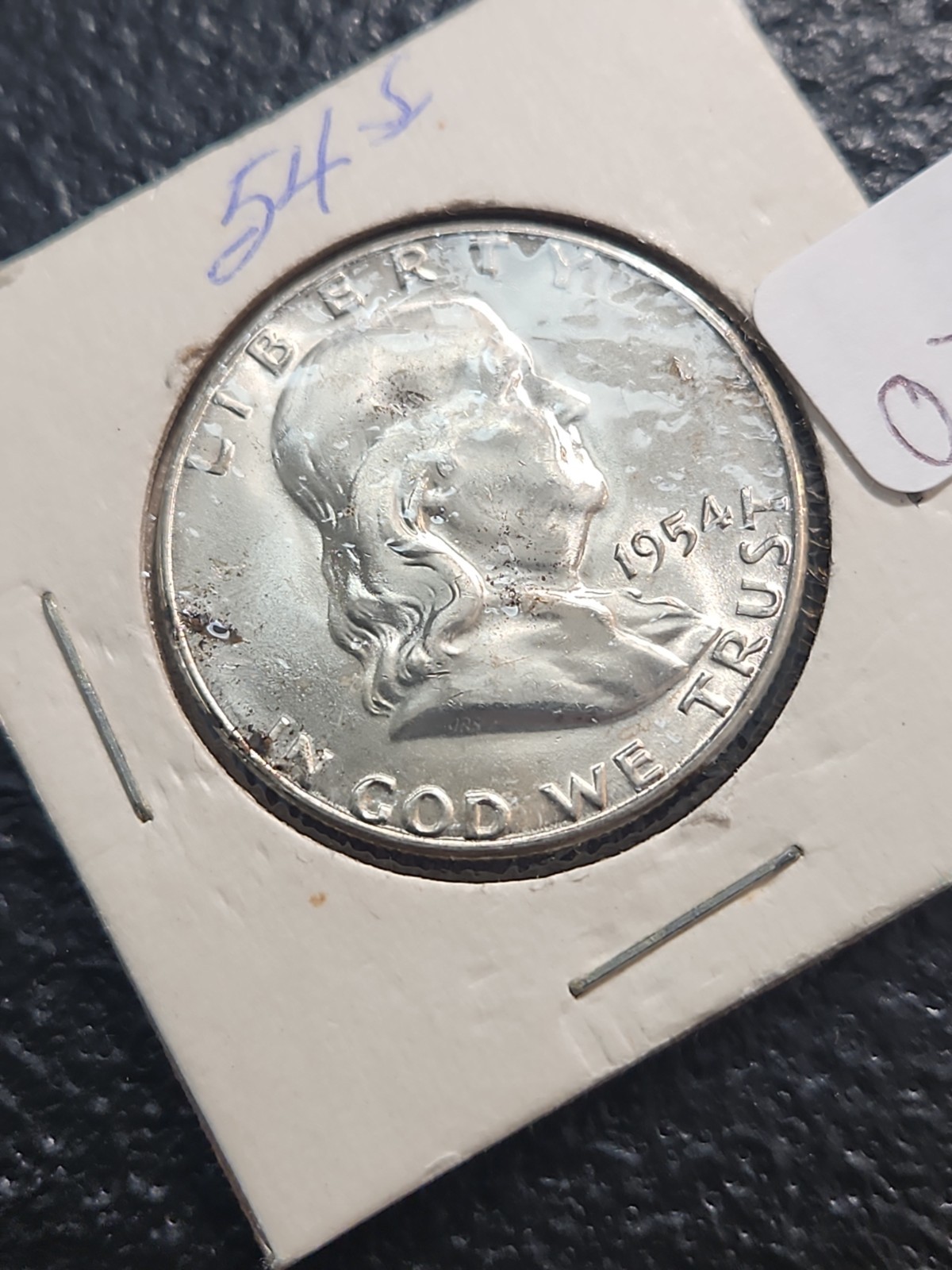 1954-S FRANKLIN HALF DOLLAR #0748