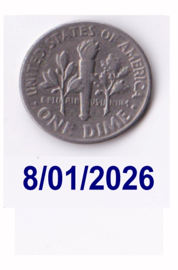 1971P ROOSEVELT DIME SEMI-KEY!Circulated!