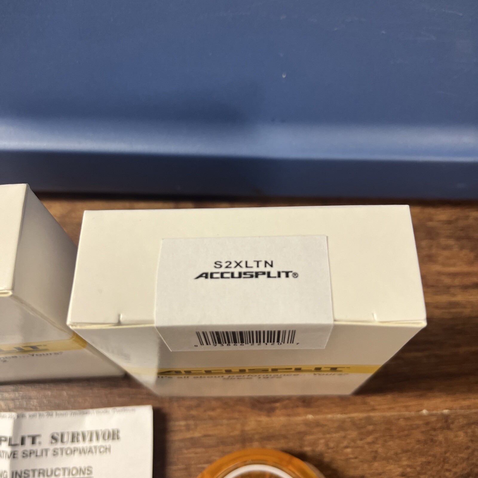 2 Orange Accusplit Survivor II Cumulative Split Stopwatches , S2XLTN