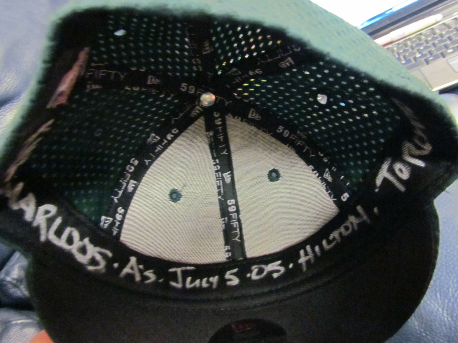 Kirk Soarloos Autographed Baseball Hat Cap