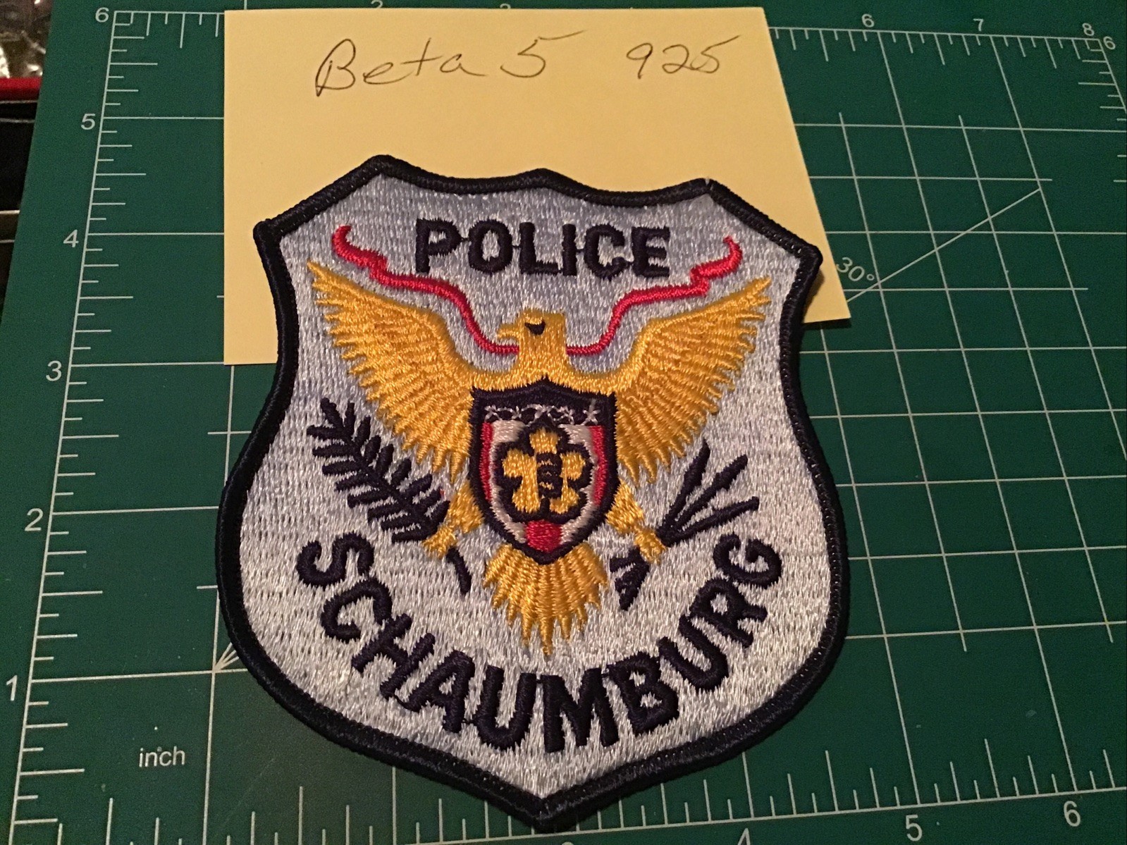 SCHAUMBURG ILLINOIS IL POLICE PATCH