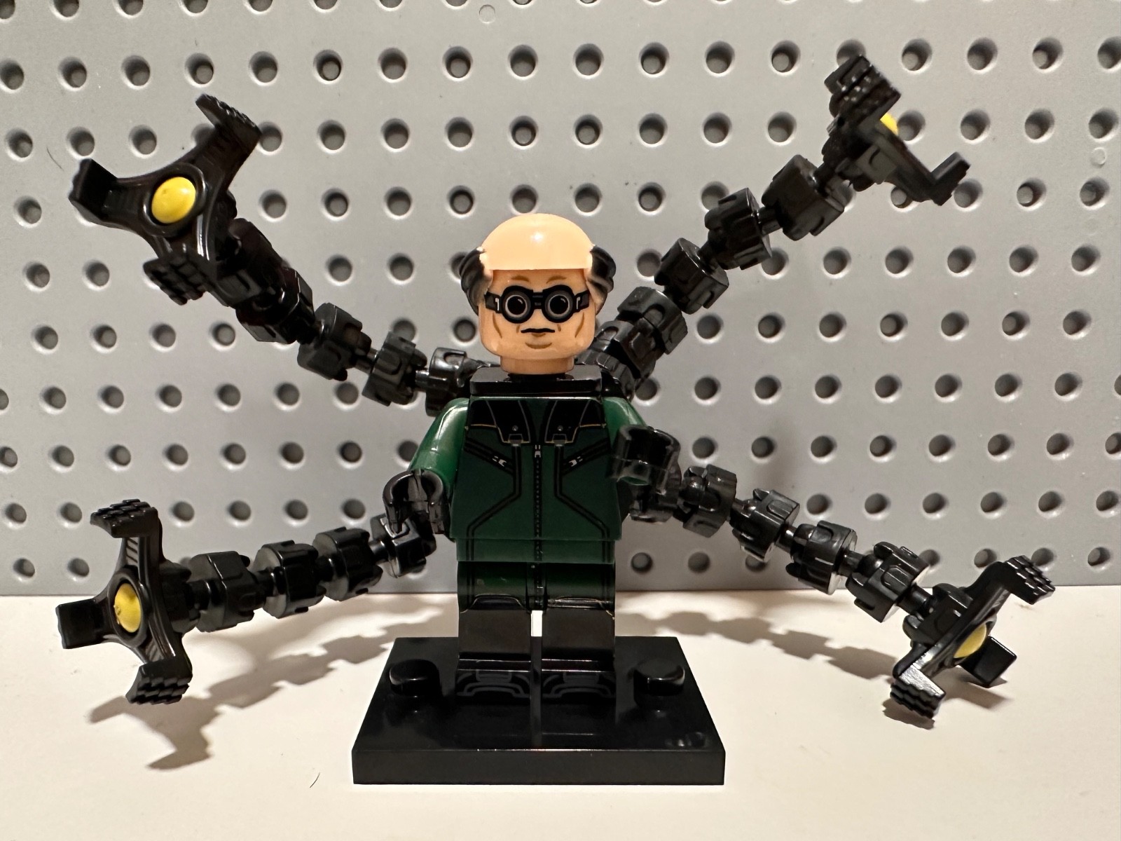 LEGO Marvel Doc Oak Spider-Man PS4 Custom MInifgure New