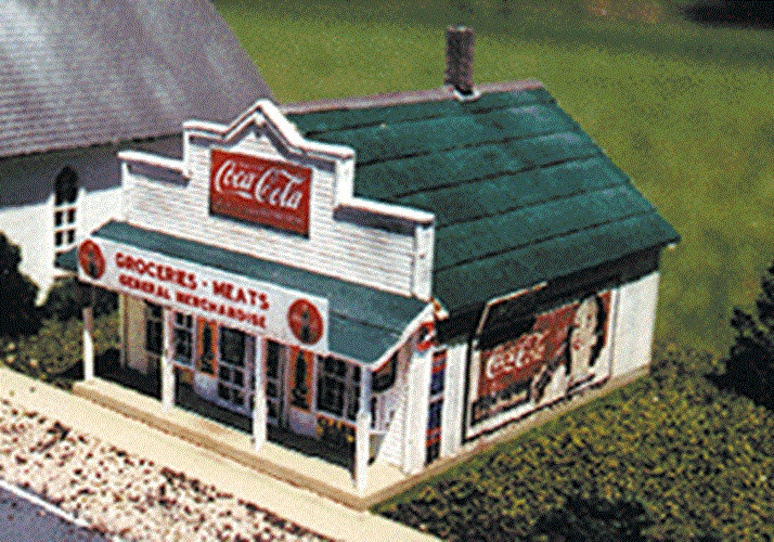 Blair Line HO 1/87 BLAIRSTOWN GENERAL STORE Rural America Laser-Cut Wood Kit 180