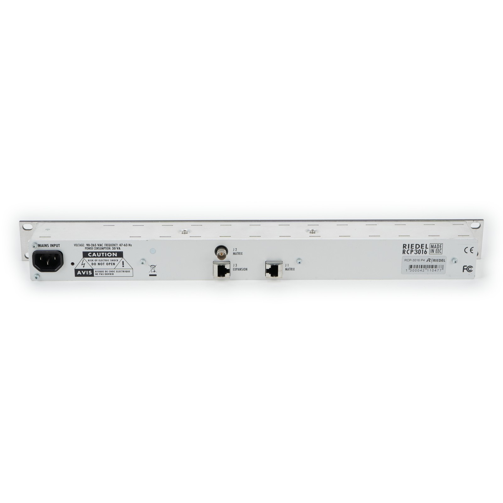 Riedel Intercom Control Key-Panel RCP 3016P RCP-3016 P4 002